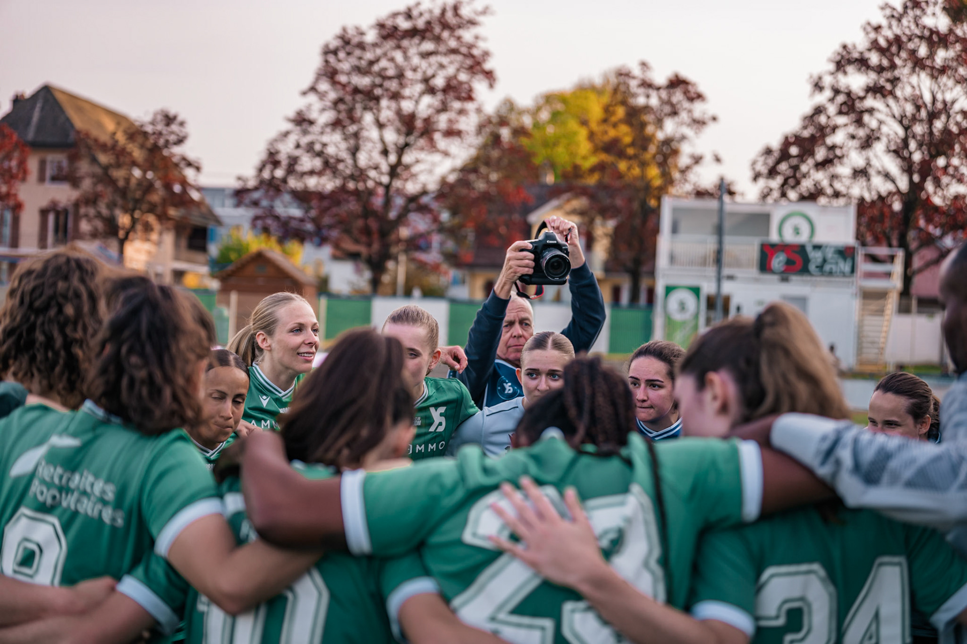 Yverdon Sport FC et Frauenteam Thun Berner-Oberland au Stade Municipal. (Christian António/LibsVisuals.com)