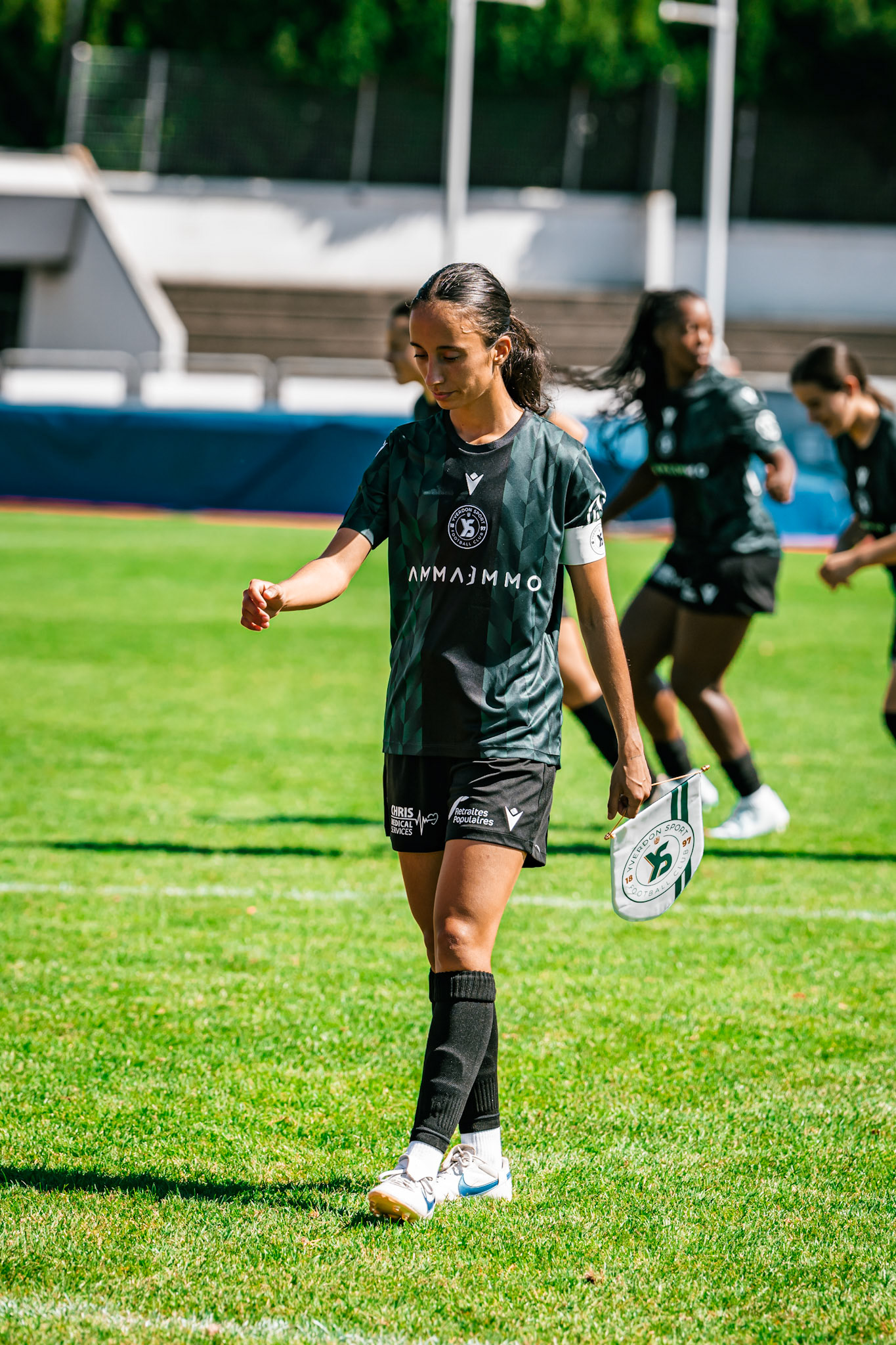 Match AXA Women’s Cup opposant FC Concordia Basel - Yverdon Sport FC au Sportanlagen St. Jakob. (Christian António/LibsVisuals.com)