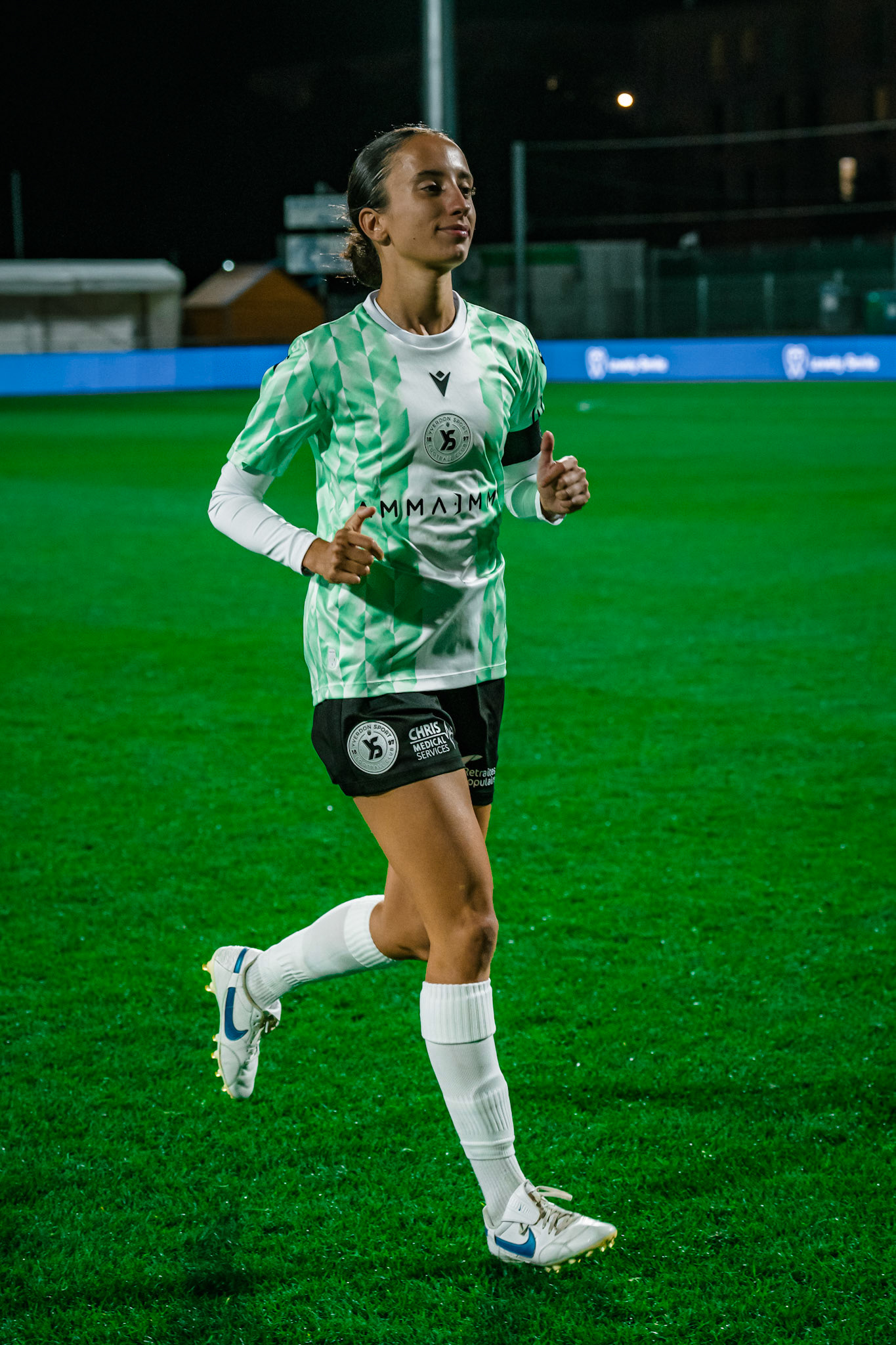 Match de championnat LNB (féminine) opposant Yverdon Sport FC et FC Wil 1900 au Stade Municipal, Yverdon. (Christian António/LibsVisuals.com)