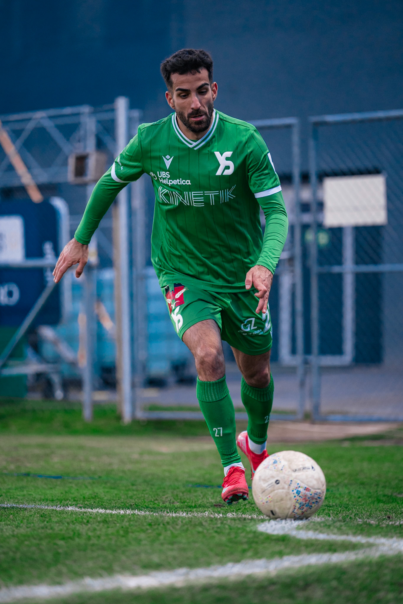 Yverdon Sport FC et FC Luzern au Stade Municipal. (Christian António/LibsVisuals.com)