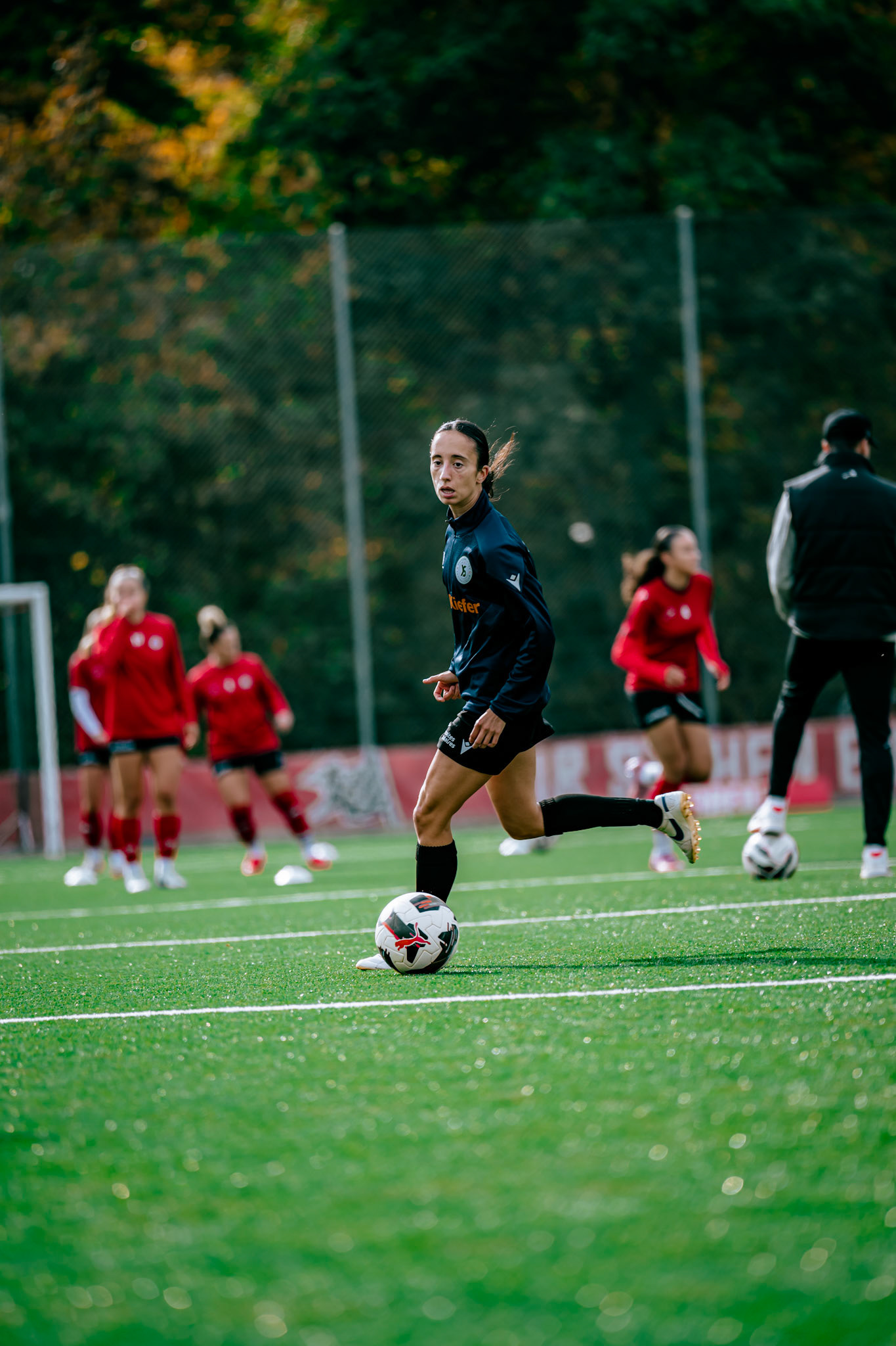 Match de championnat LNB Féminine opposant le FC Winterthur et Yverdon Sport FC au Schützenwiese, Winterthur. (Christian António/LibsVisuals.com)