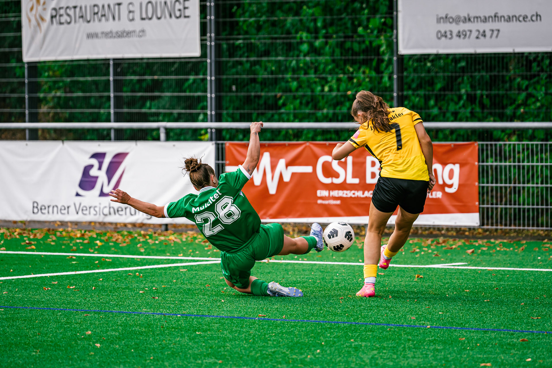 Match championnat opposant BSC YB Frauen U-20 - Yverdon Sport U-20 au Sportplatz Wyler. (Christian António/LibsVisuals.com)