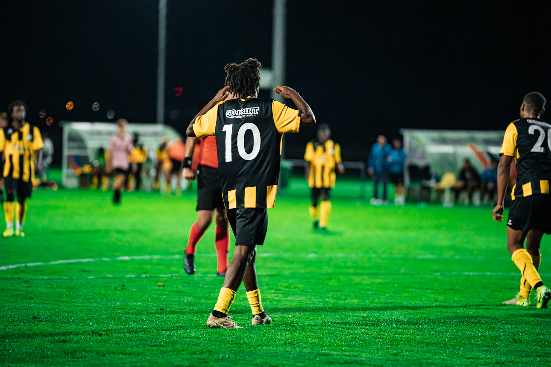 Match BCV Cup opposant FC Corcelles-Payerne I – FC Poliez-Pittet IA à la Place de sports Freybonnaz. (Christian António/LibsVisuals.com)