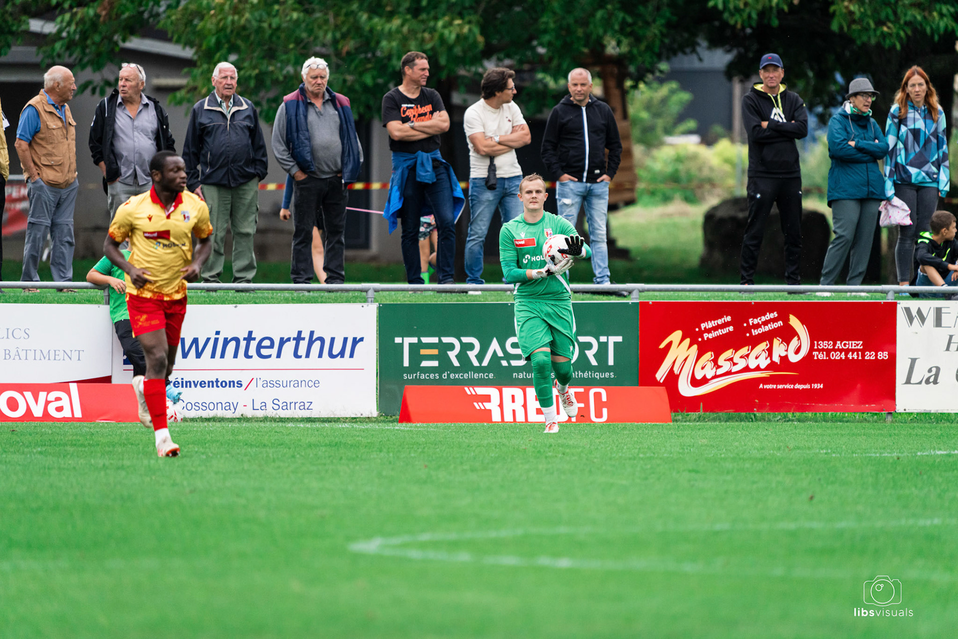 Match de 1ère Ligue Classic FC La Sarraz-Eclépens - FC Sion M21
