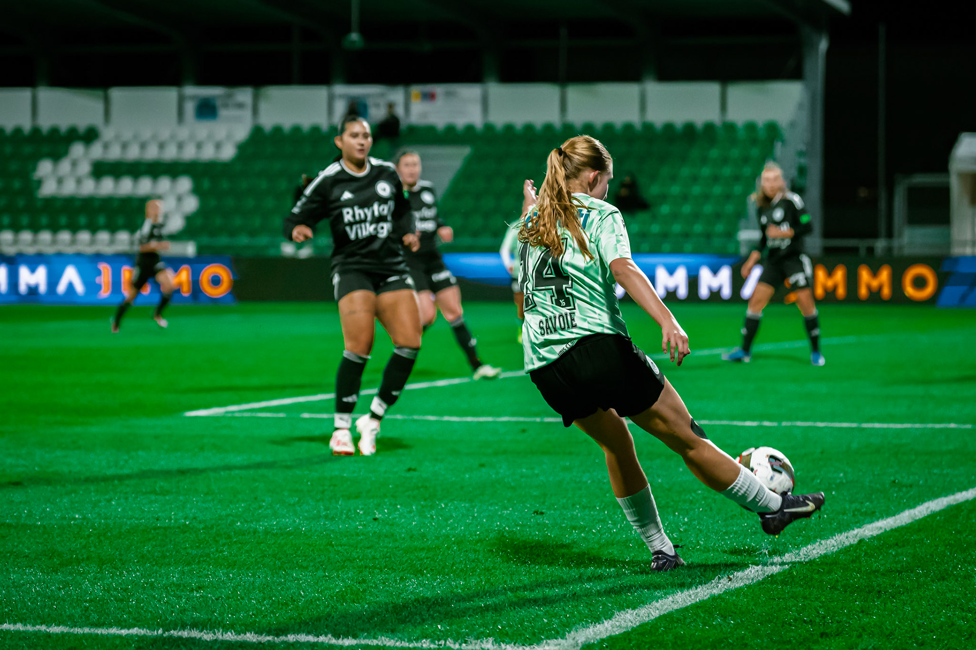 Match de championnat LNB (féminine) opposant Yverdon Sport FC et FC Wil 1900 au Stade Municipal, Yverdon. (Christian António/LibsVisuals.com)