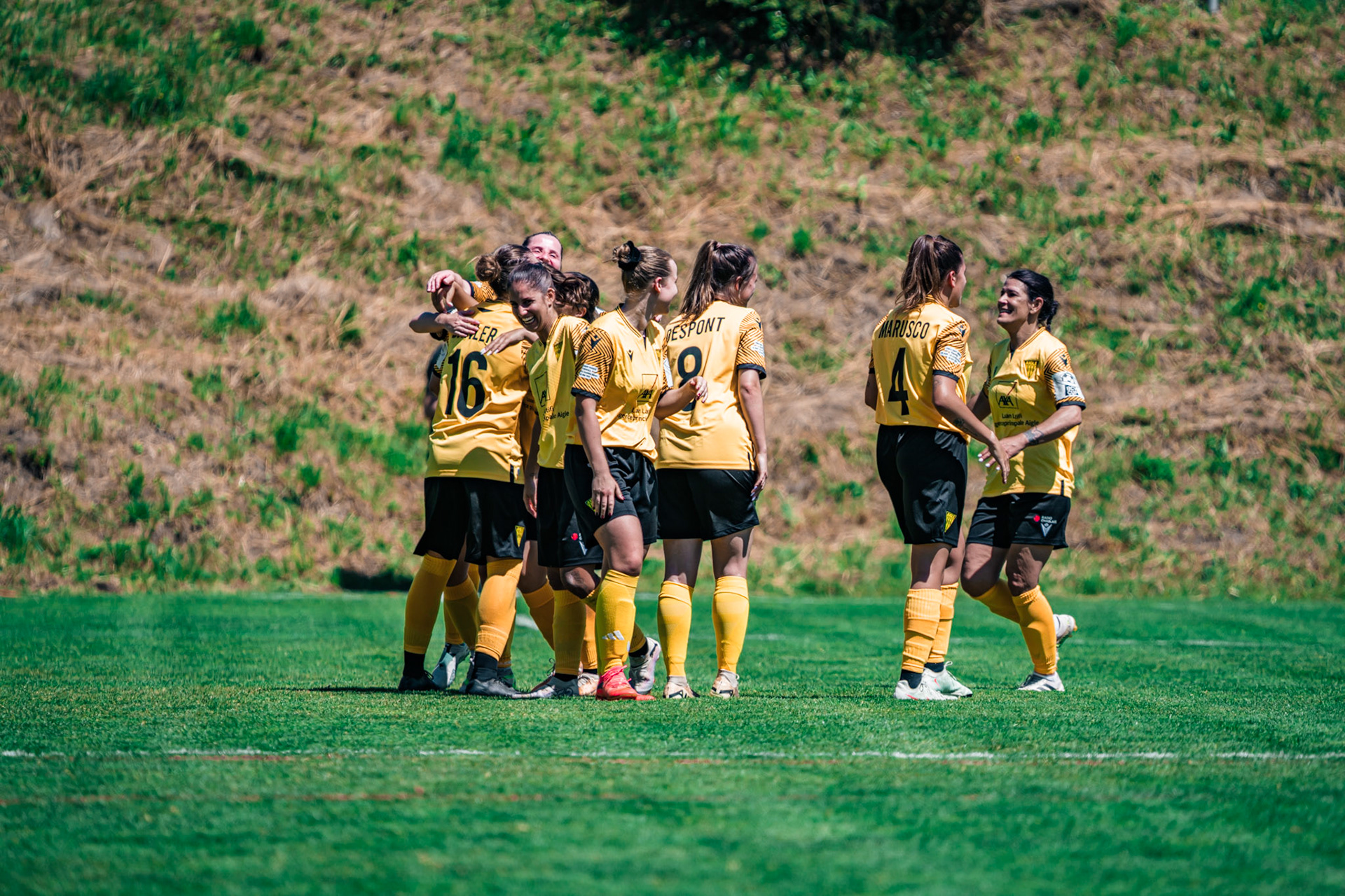 FC Aigle - FC Echallens Région I au Stade des Ruvines. (Christian António/LibsVisuals.com)