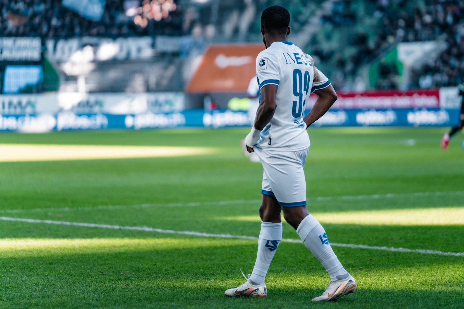 FC Saint-Gall 1879 et Lausanne-Sport FC au Kybunpark. (Christian António/LibsVisuals.com)