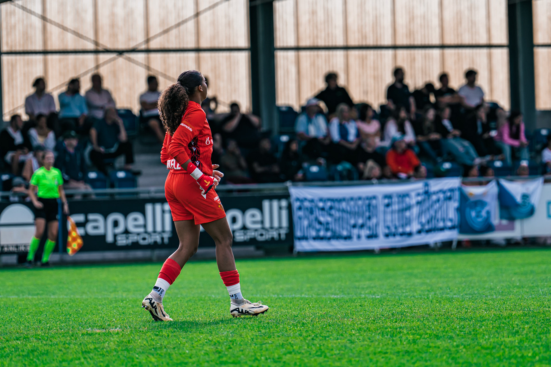 Match de l’AXA Women’s Super League opposant GC Frauenfussball et FC Basel 1893 au GC/Campus, Niederhasli (Platz 1). (Christian António/LibsVisuals.com)