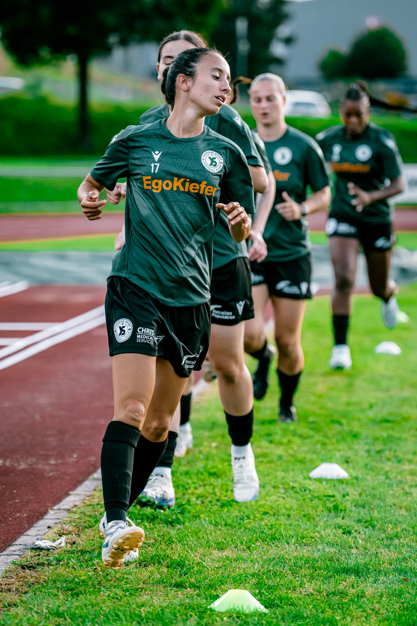 Match championnat LNB féminine opposant FC Küssnacht a/R - Yverdon Sport FC au Sportanlage - Luterbach. (Christian António/LibsVisuals.com)
