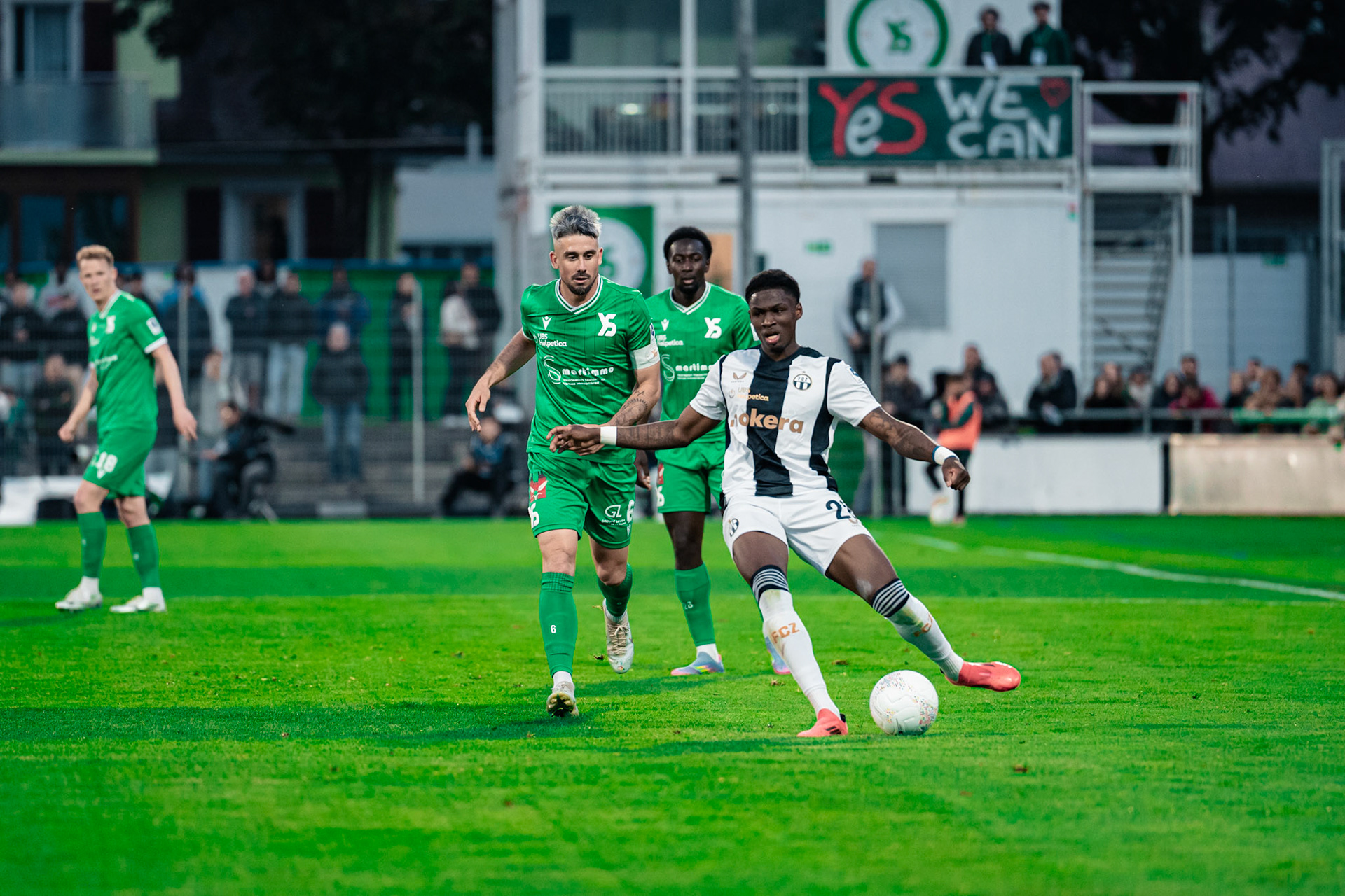 Yverdon Sport FC et FC Zürich au Stade Municipal. (Christian António/LibsVisuals.com)