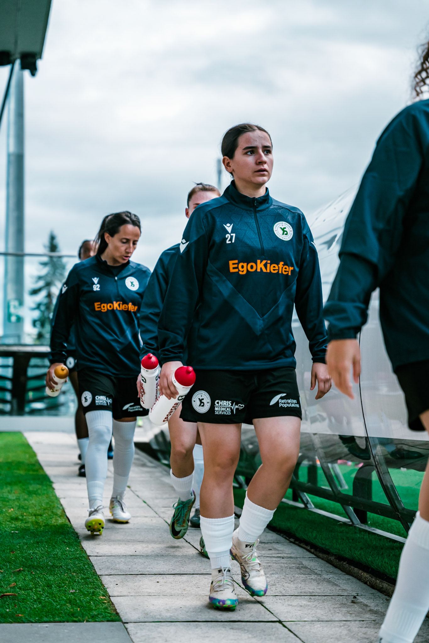 Match de championnat LNB (féminine) opposant Yverdon Sport FC et FC Wil 1900 au Stade Municipal, Yverdon. (Christian António/LibsVisuals.com)