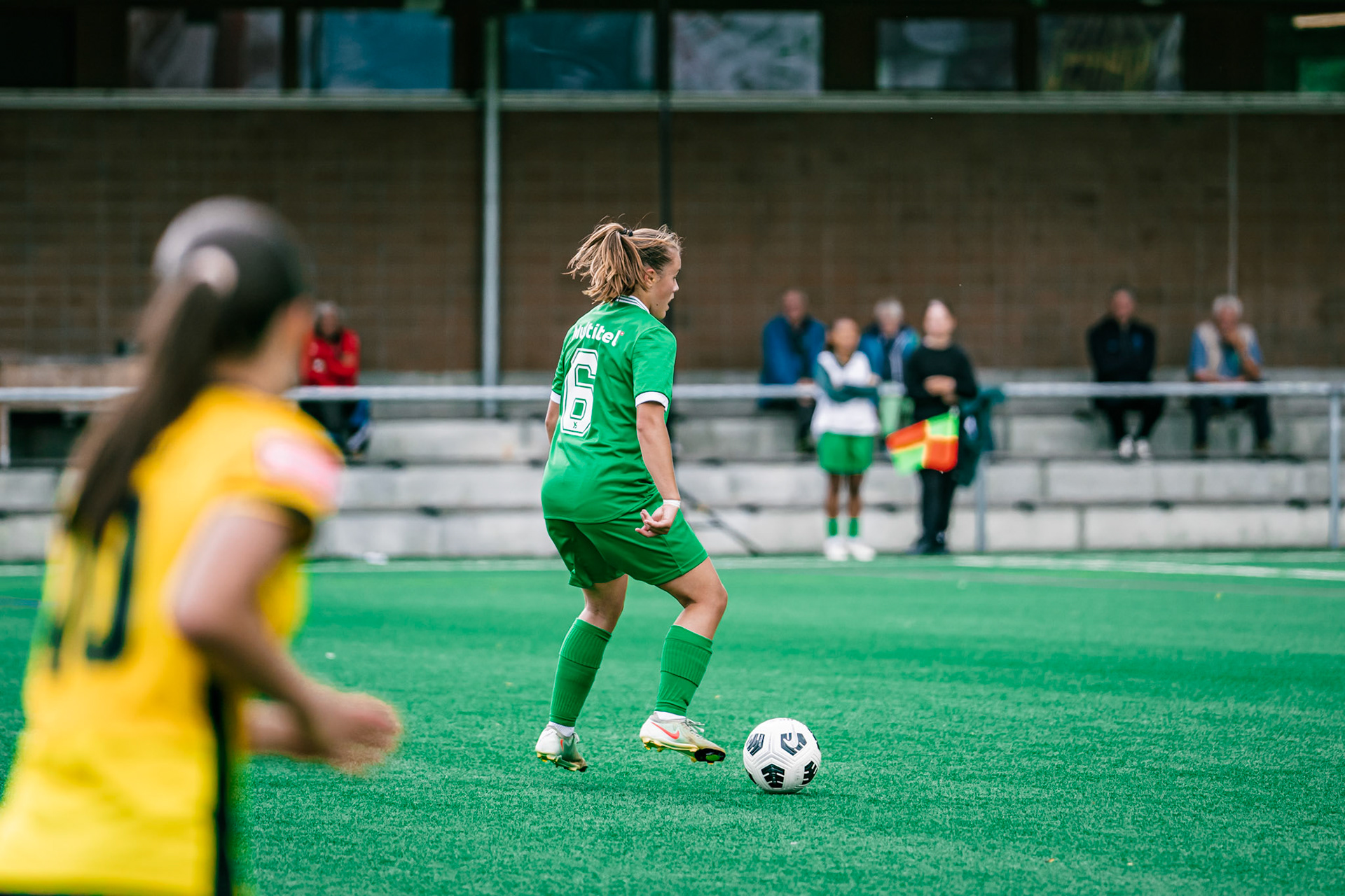Match championnat opposant BSC YB Frauen U-20 - Yverdon Sport U-20 au Sportplatz Wyler. (Christian António/LibsVisuals.com)