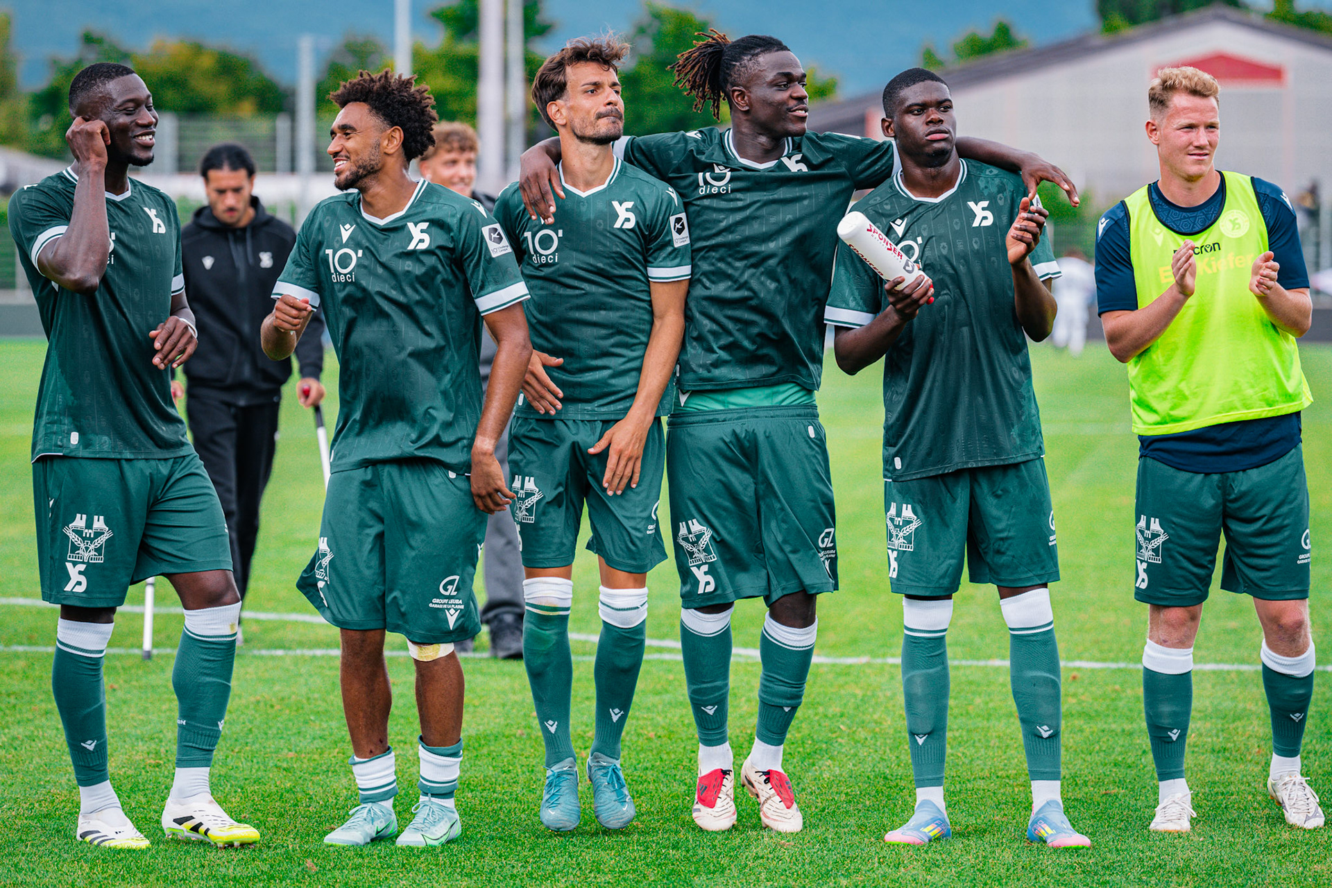 Match opposant Yverdon Sport FC face au Stade Lausanne Ouchy au Stade Municipal. (Christian António/LibsVisuals.com)