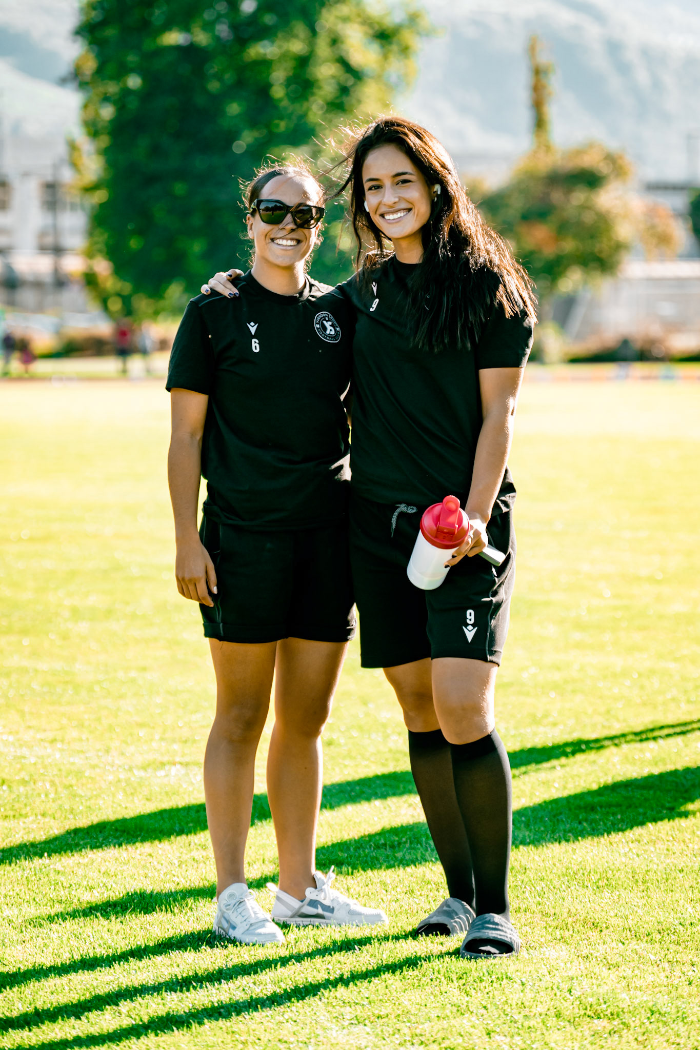 Match de championnat LNB (féminine) opposant le FC Sion Féminin à Yverdon Sport FC à l’Ancien Stand, Sion. (Christian António/LibsVisuals.com)