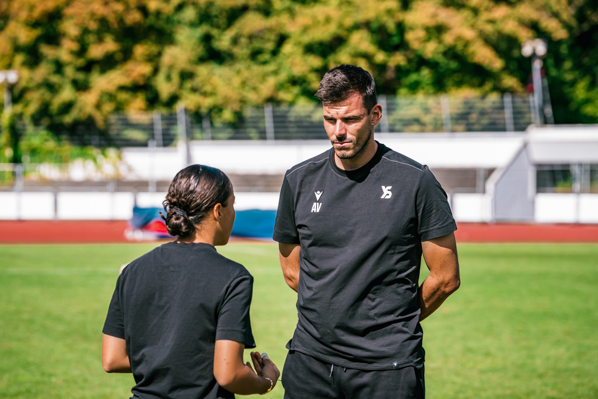 Match AXA Women’s Cup opposant FC Concordia Basel - Yverdon Sport FC au Sportanlagen St. Jakob. (Christian António/LibsVisuals.com)