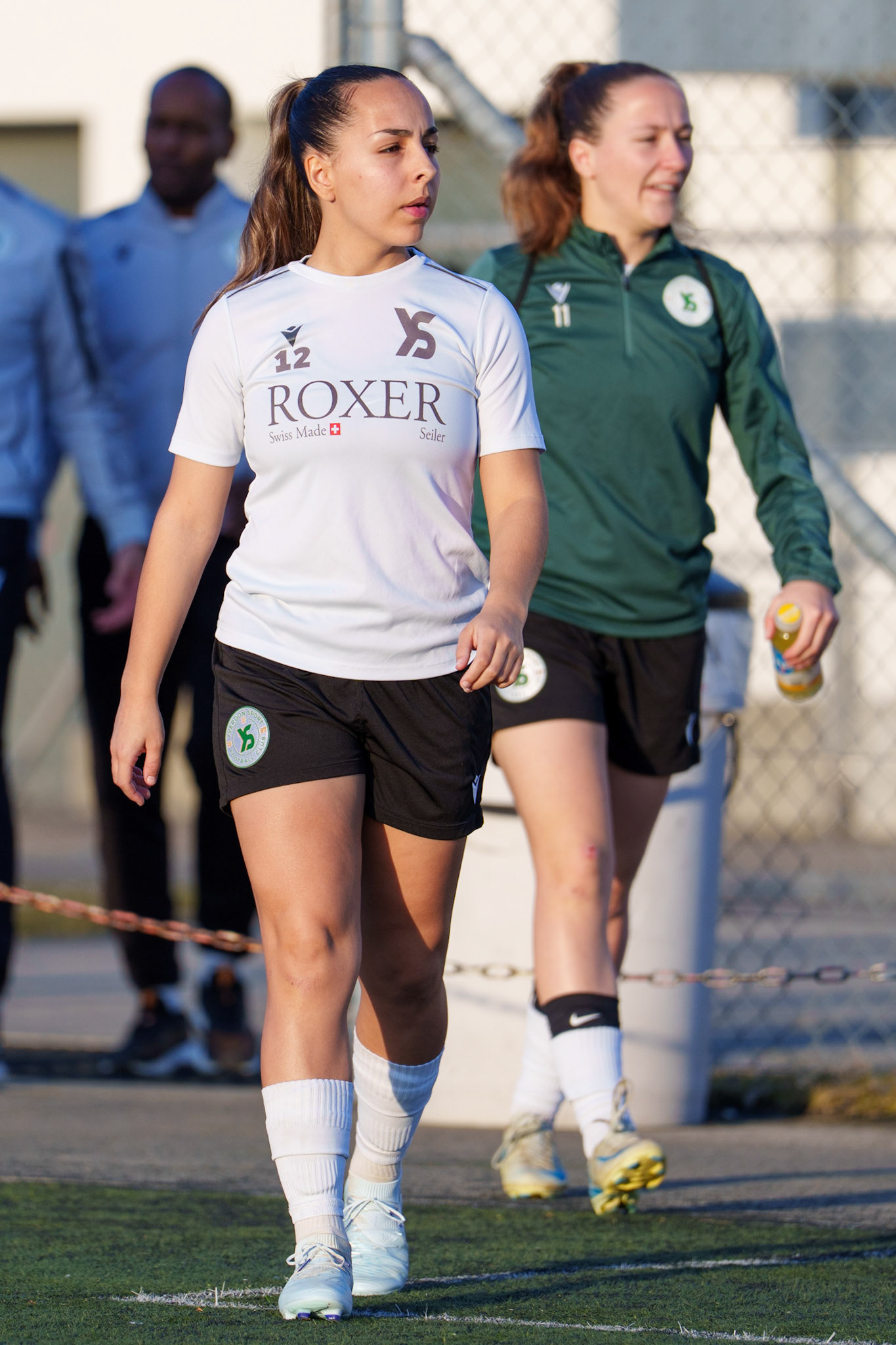 FC Solothurn Frauen et Yverdon Sport FC au Stadion FC Solothurn. (Christian António/LibsVisuals.com)