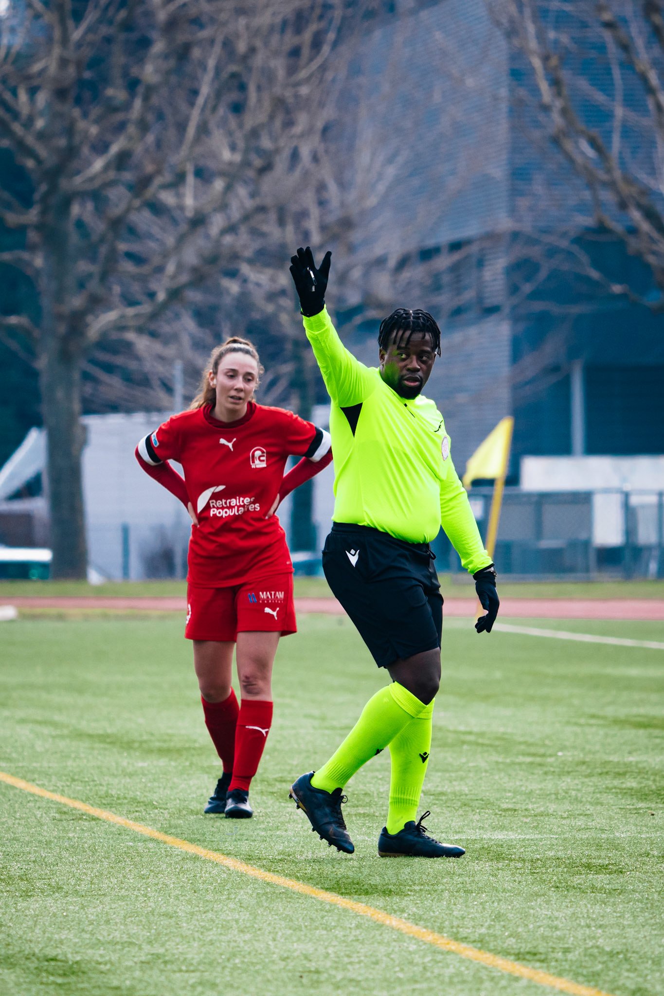 Match Amical entre FC Renens et Yverdon Sport FC au Stade sportif du Croset. (Christian António/LibsVisuals.com)