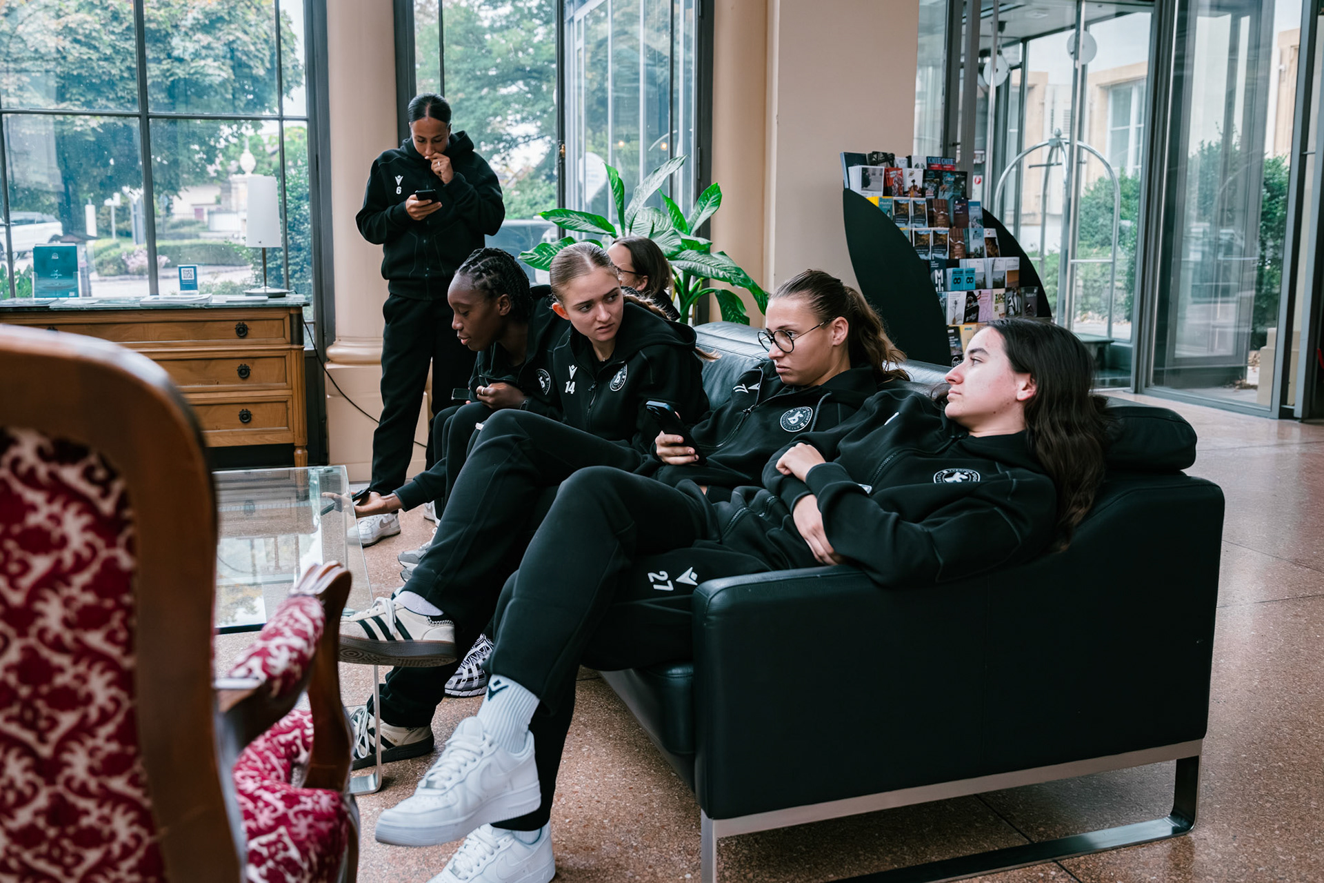 Match championnat LNB féminine opposant Yverdon Sport FC et FC Oerlikon/Polizei ZH 1 au Stade Municipal. (Christian António/LibsVisuals.com)