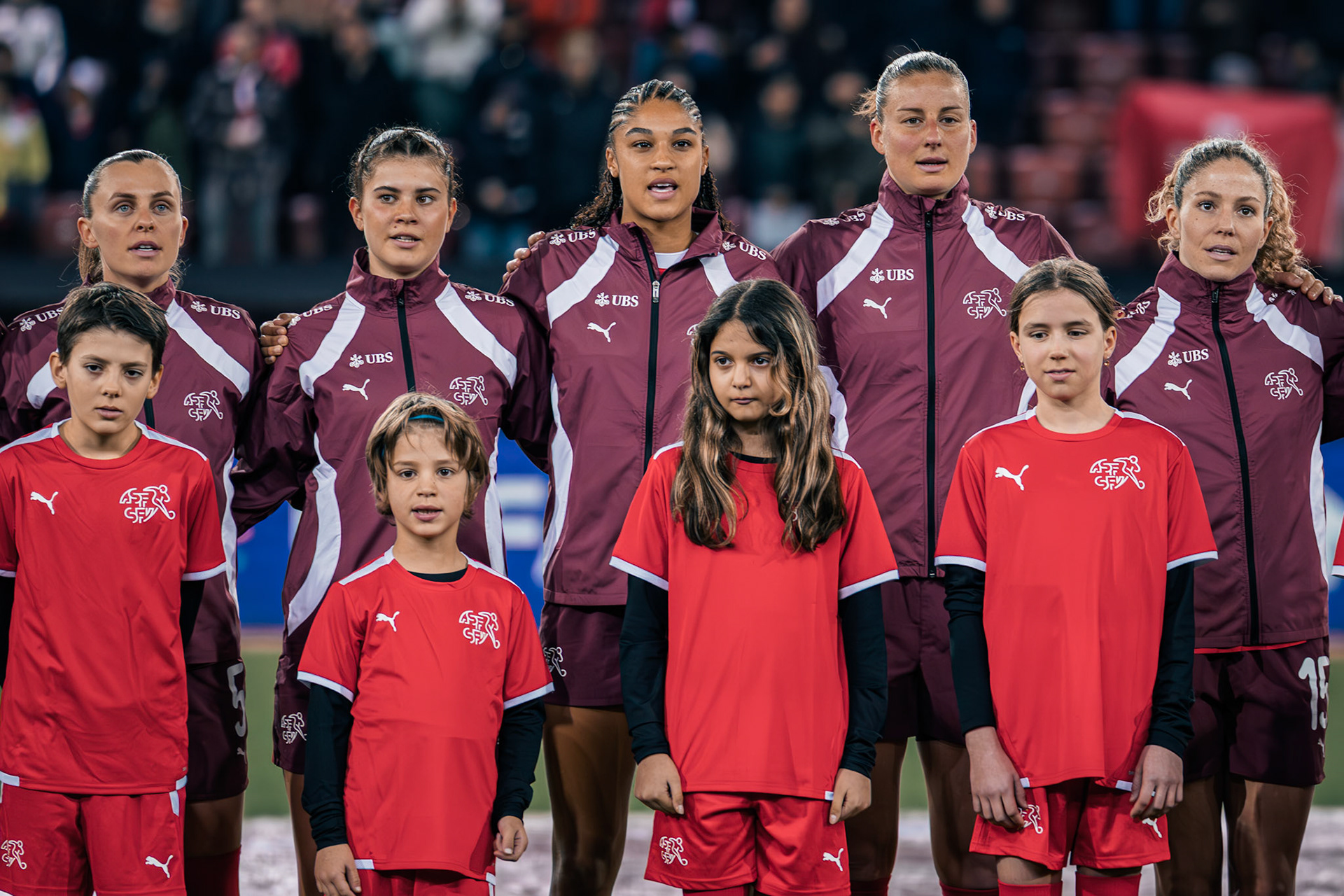 UEFA Women's Nations League Suisse - Islande au Stadion Letzigrund. (Christian António/LibsVisuals.com)