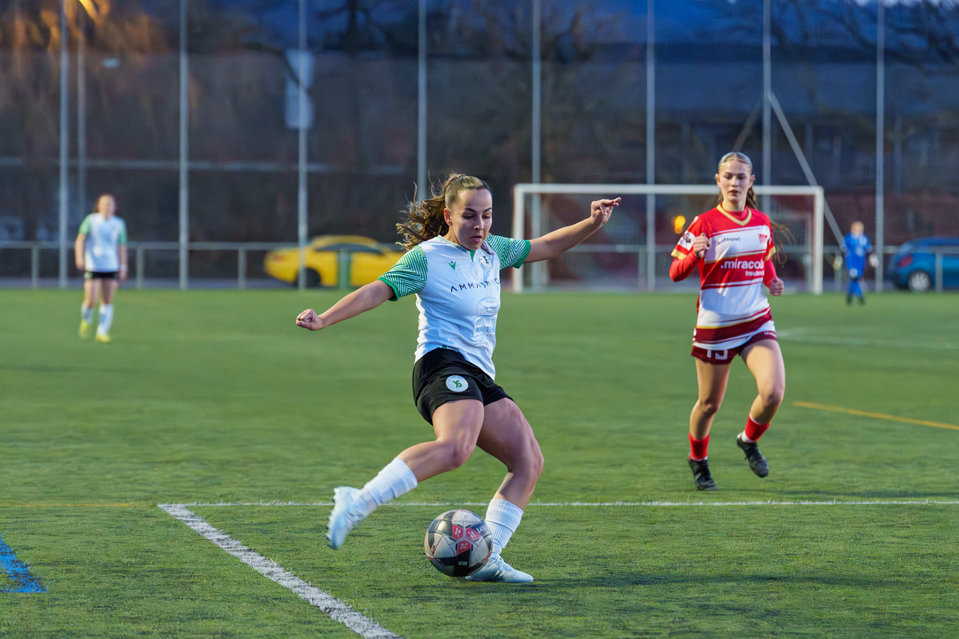 FC Solothurn Frauen et Yverdon Sport FC au Stadion FC Solothurn. (Christian António/LibsVisuals.com)