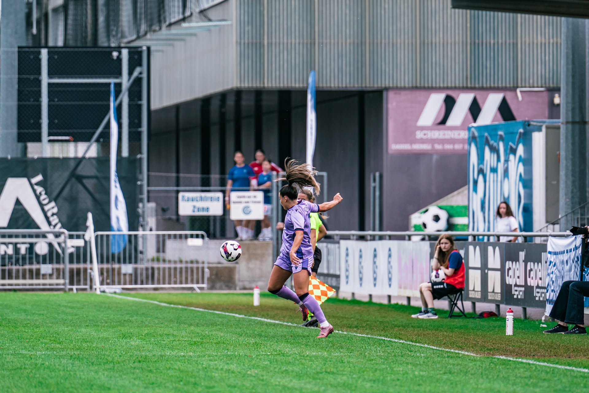 Match de l’AXA Women’s Super League opposant GC Frauenfussball et FC Basel 1893 au GC/Campus, Niederhasli (Platz 1). (Christian António/LibsVisuals.com)