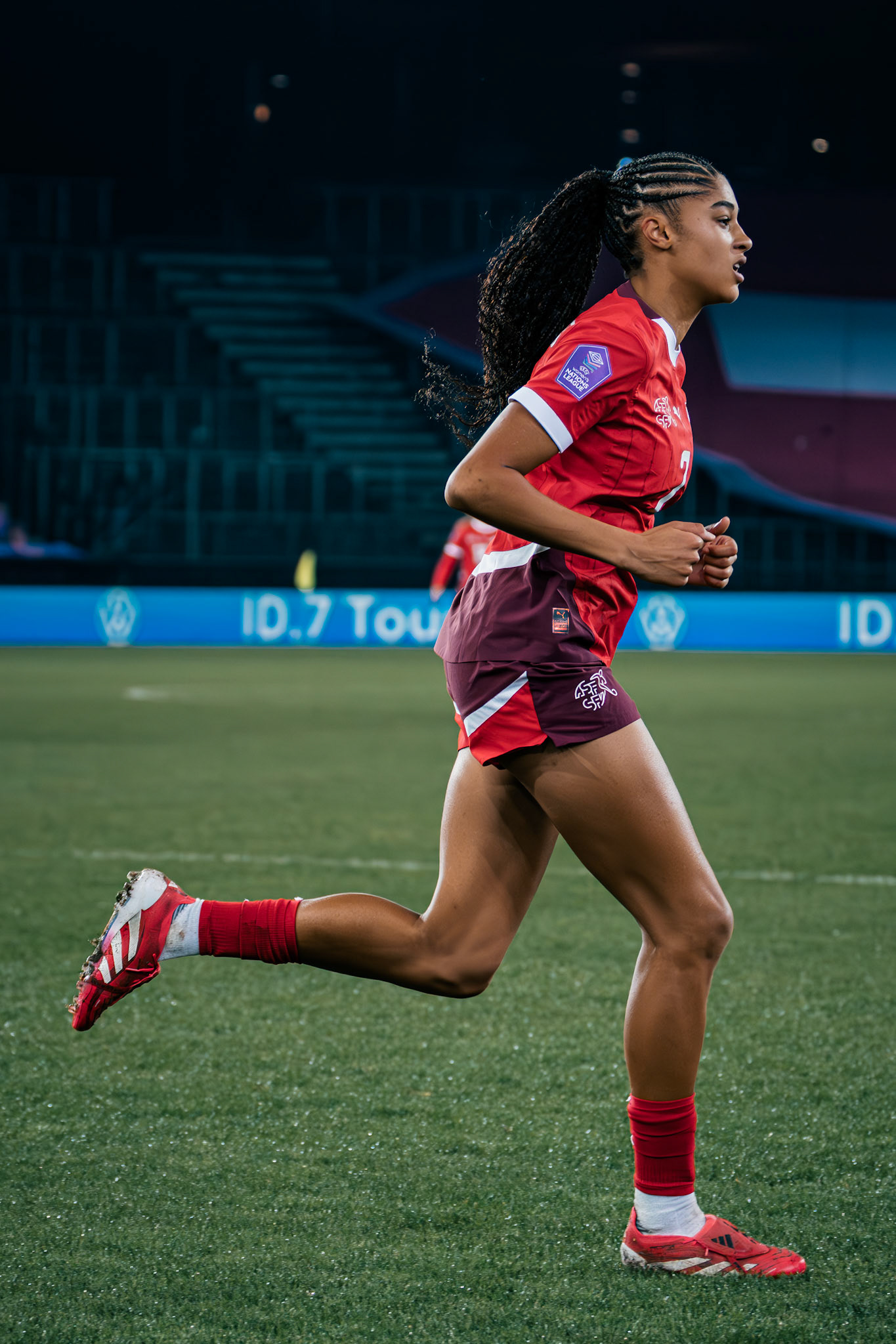 UEFA Women's Nations League Suisse - Islande au Stadion Letzigrund. (Christian António/LibsVisuals.com)