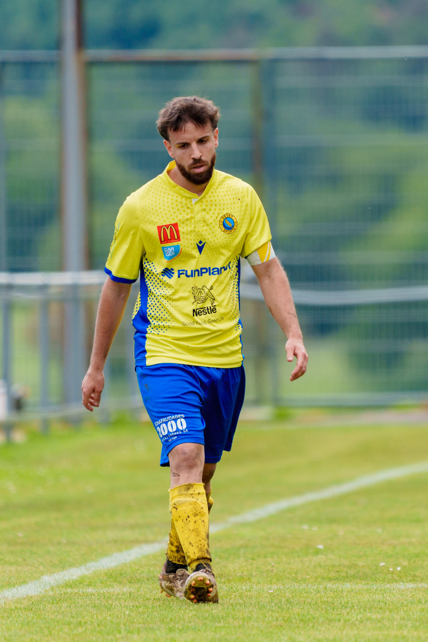 Match 2ème Ligue FC Bosna Yverdon - FC Vevey Sport II au Stade Sous-Ville à Baulmes