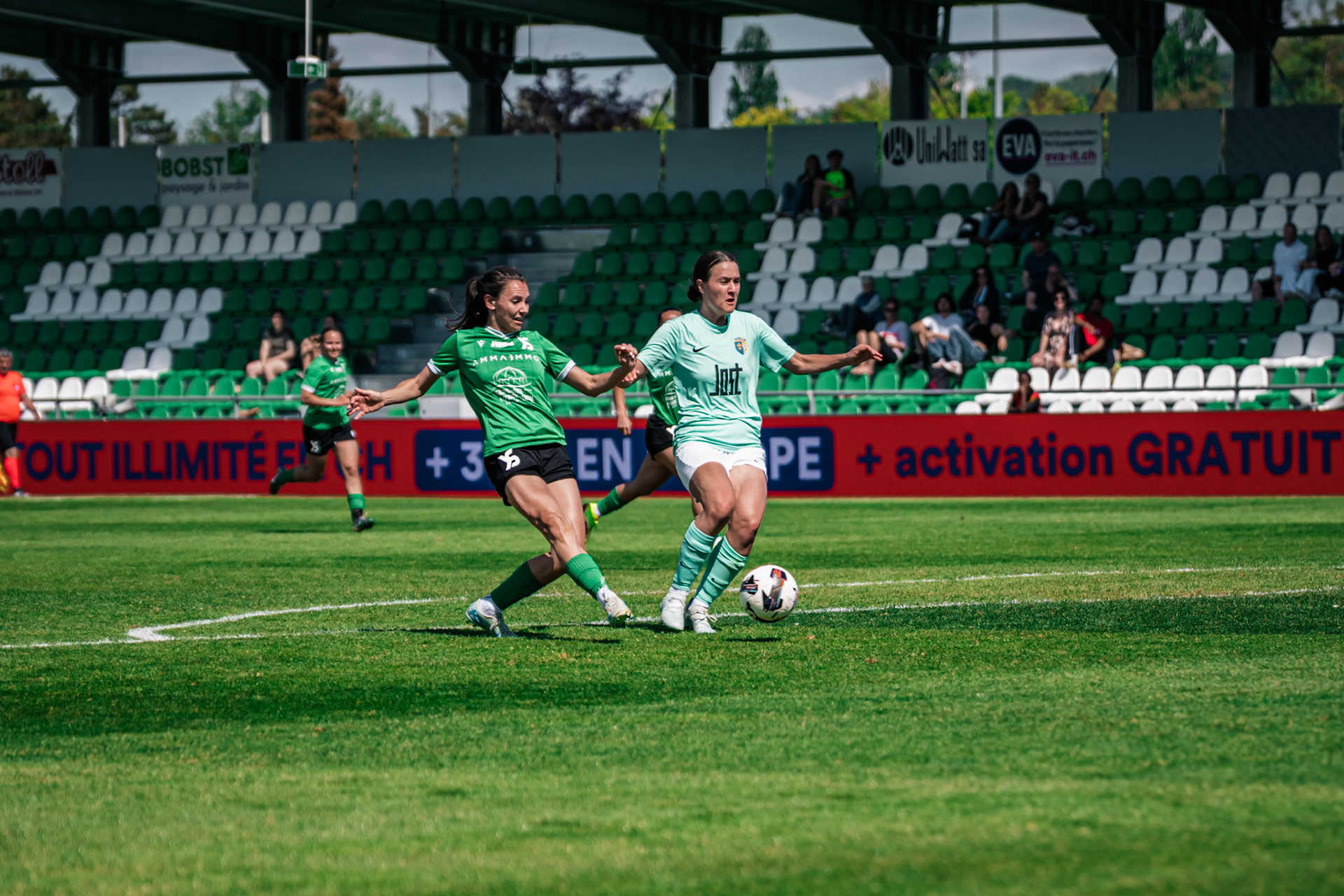 Yverdon Sport FC et FC Schlieren au Stade Municipal. (Christian António/LibsVisuals.com)