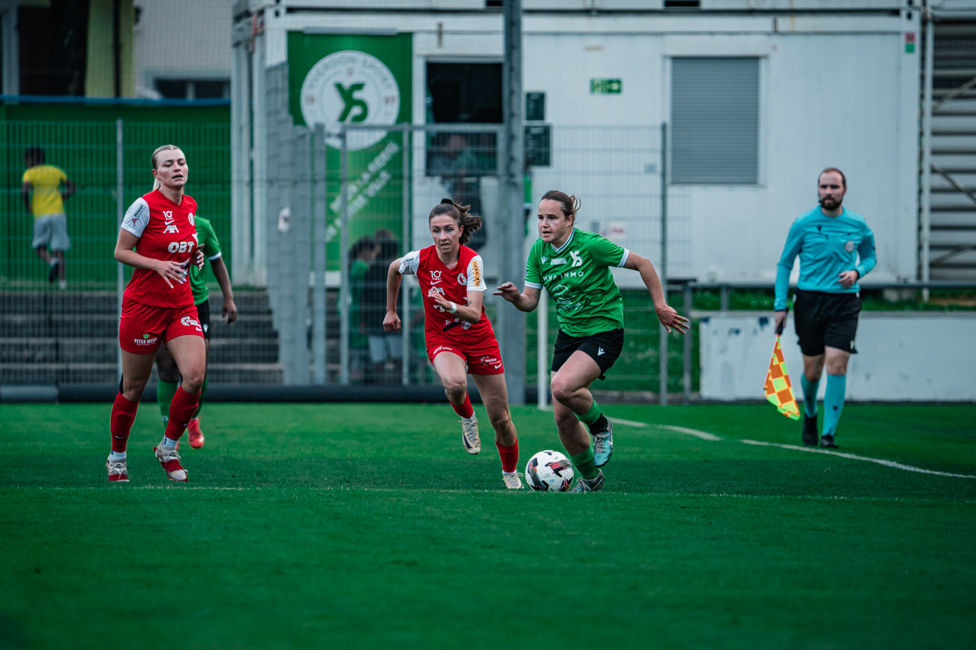 Yverdon Sport FC et FC Rapperswil-Jona au Stade Municipal. (Christian António/LibsVisuals.com)