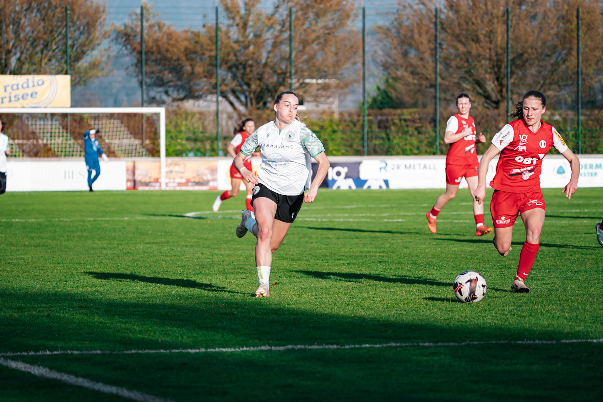 Women’s Super League / tour de promotion/relégation FC Rapperswil-Jona - Yverdon Sport FC au Grünfeld (Christian António/LibsVisuals.com)
