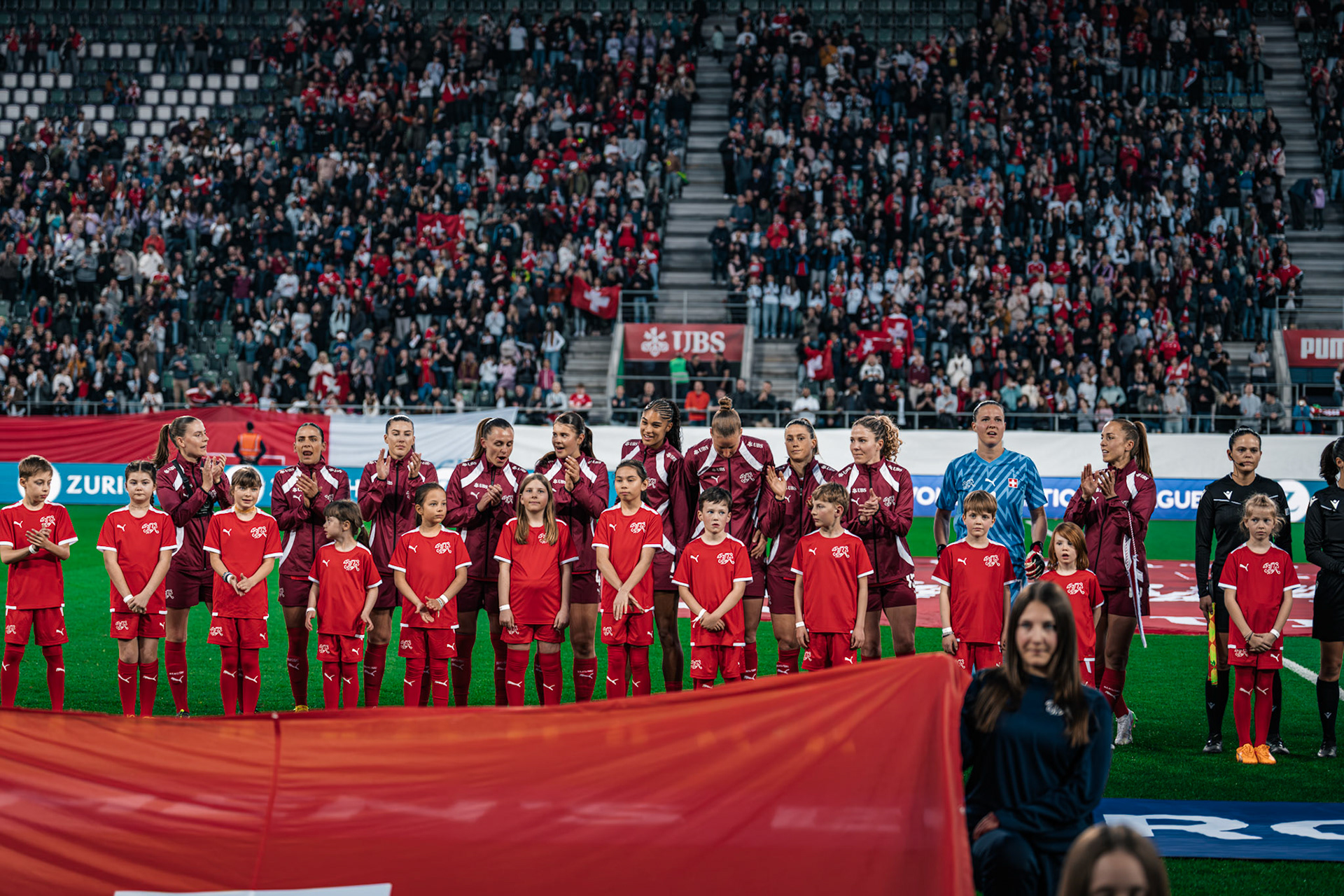 UEFA Women’s Nations League Suisse - France au Kybunpark. (Christian António/LibsVisuals.com)