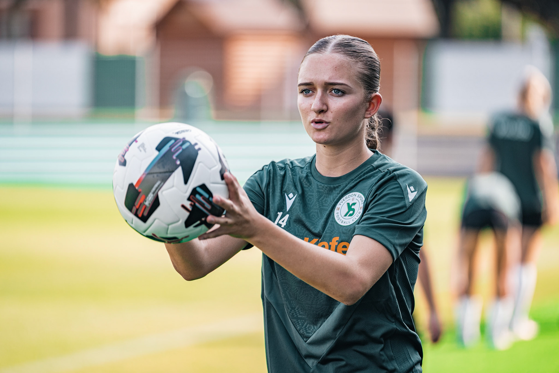 Match championnat opposant Yverdon Sport – FC Wädenswil au Stade Municipal. (Christian António/LibsVisuals.com)
