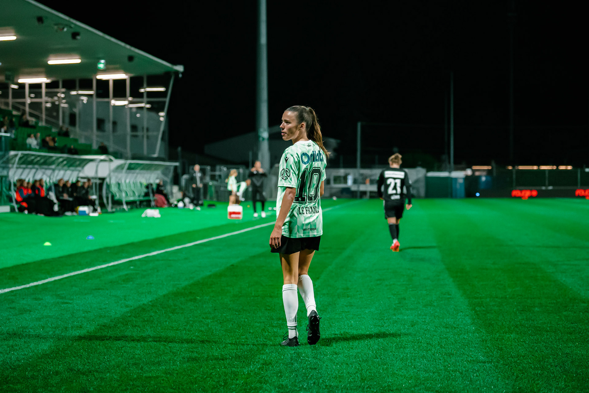 Match de championnat LNB (féminine) opposant Yverdon Sport FC et FC Wil 1900 au Stade Municipal, Yverdon. (Christian António/LibsVisuals.com)