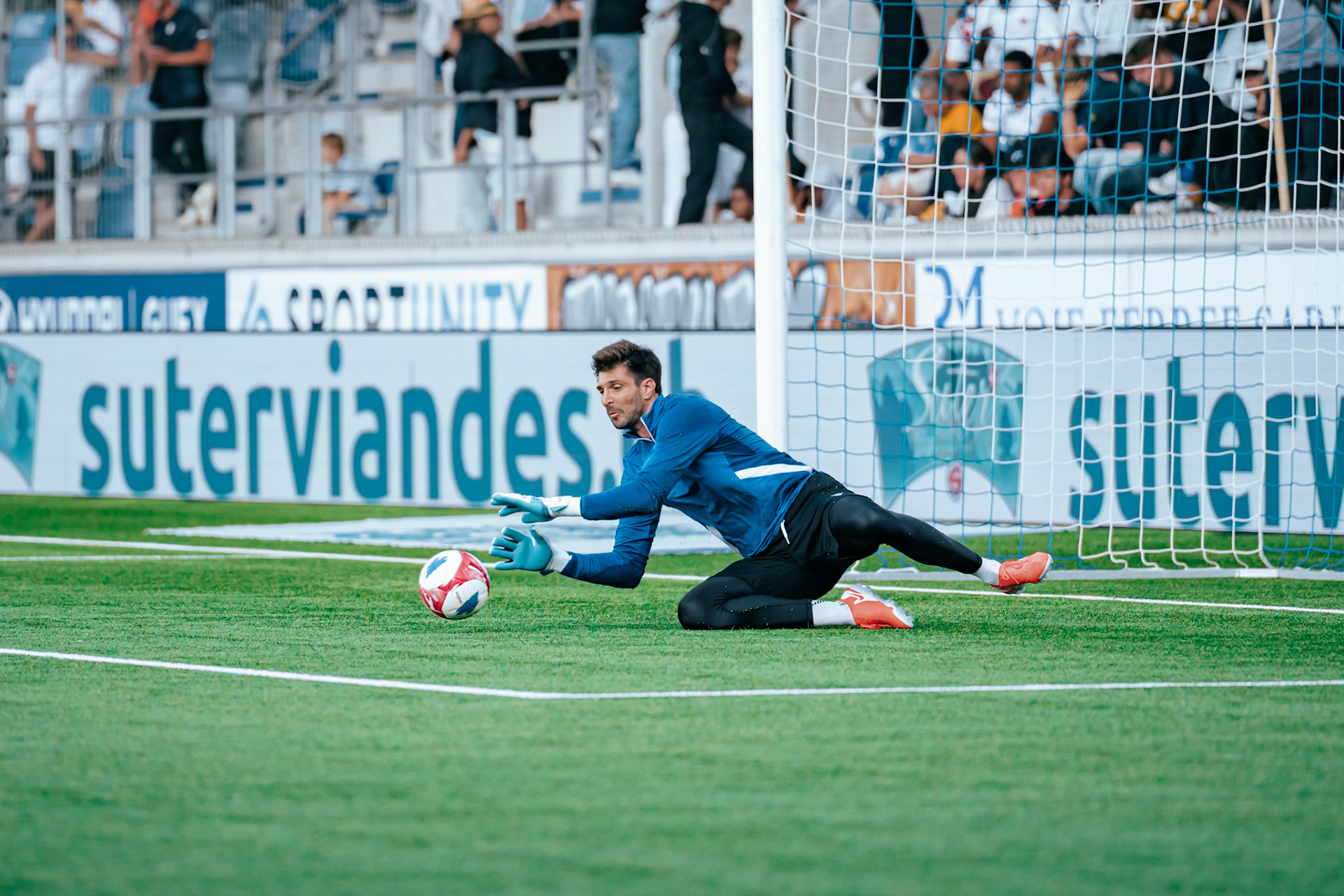 Lausanne-Sport - Vardar Skopje au Stade de la Tuilière. (Christian António/LibsVisuals.com)
