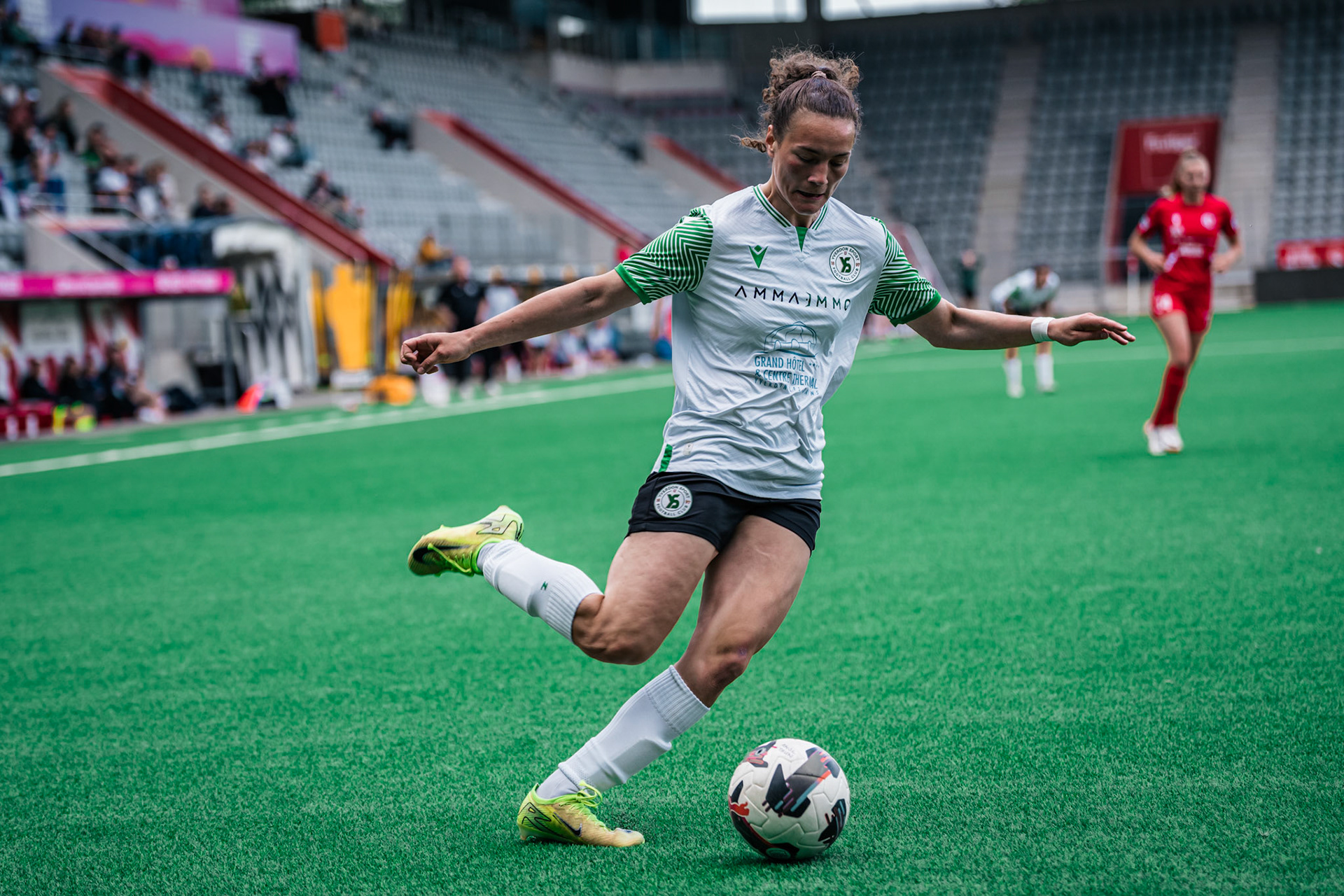 Frauenteam Thun Berner-Oberland et Yverdon Sport FC à la Stockhorn Arena. (Christian António/LibsVisuals.com)