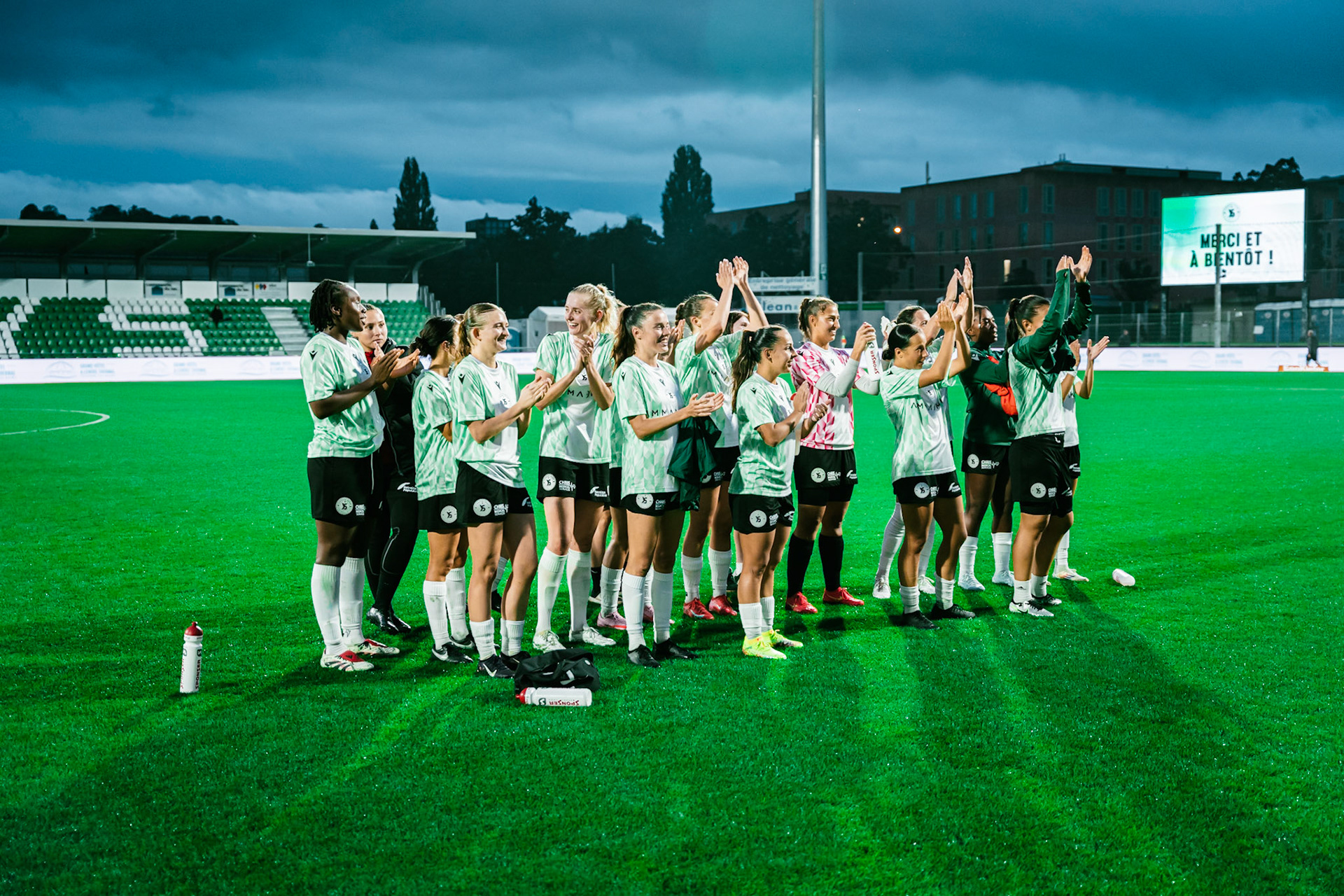 Match championnat LNB féminine opposant Yverdon Sport FC et FC Solothurn Frauen au Stade Municipal. (Christian António/LibsVisuals.com)