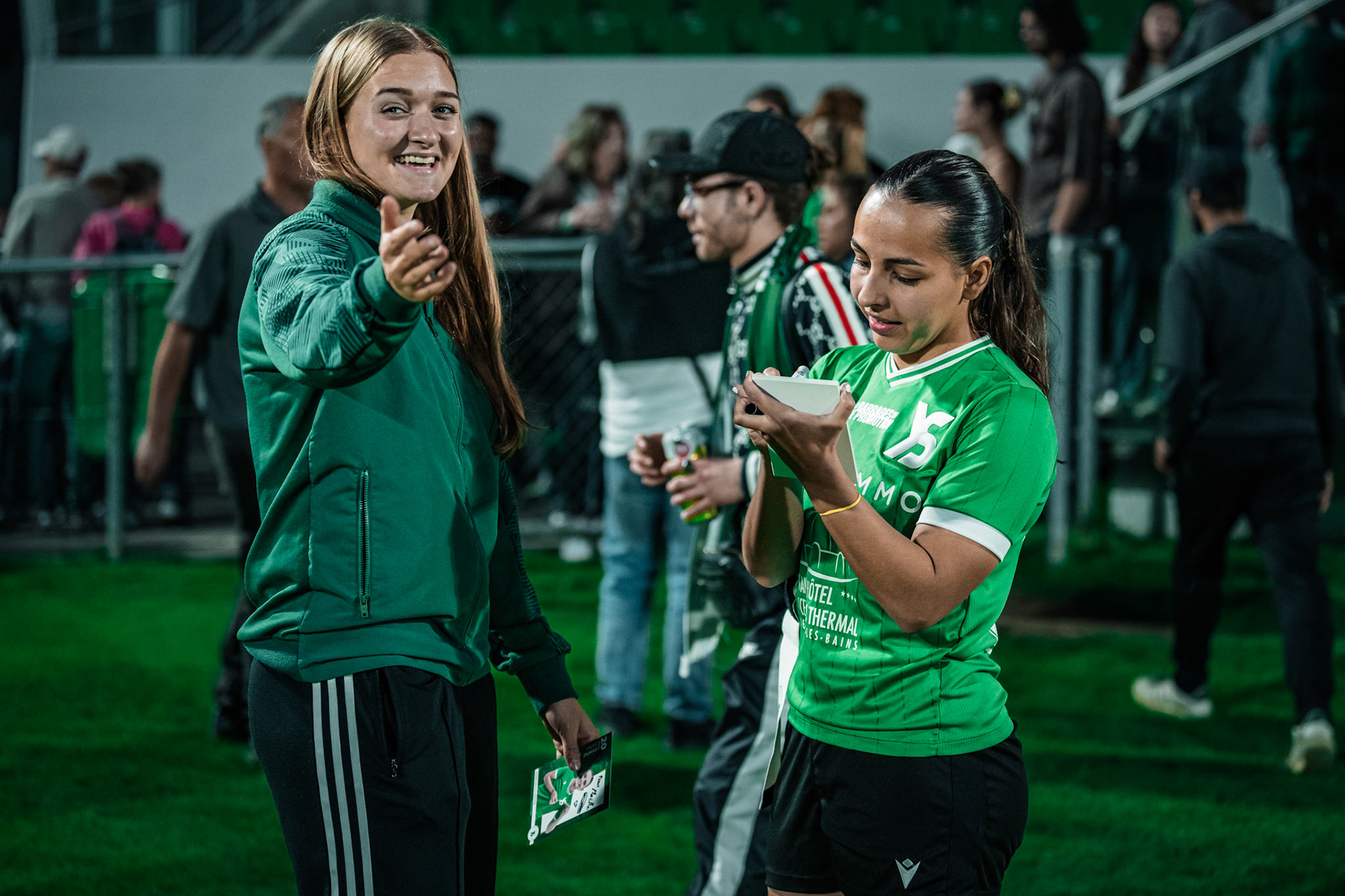 Yverdon Sport FC et FC Rapperswil-Jona au Stade Municipal. (Christian António/LibsVisuals.com)