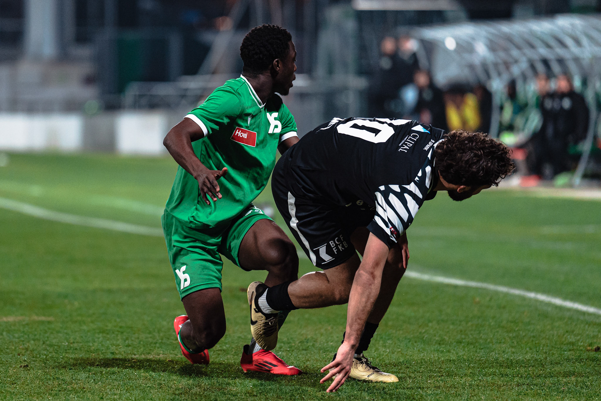 Yverdon Sport FC et Portalban-Gletterens au Stade Municipal (Christian António/LibsVisuals.com)