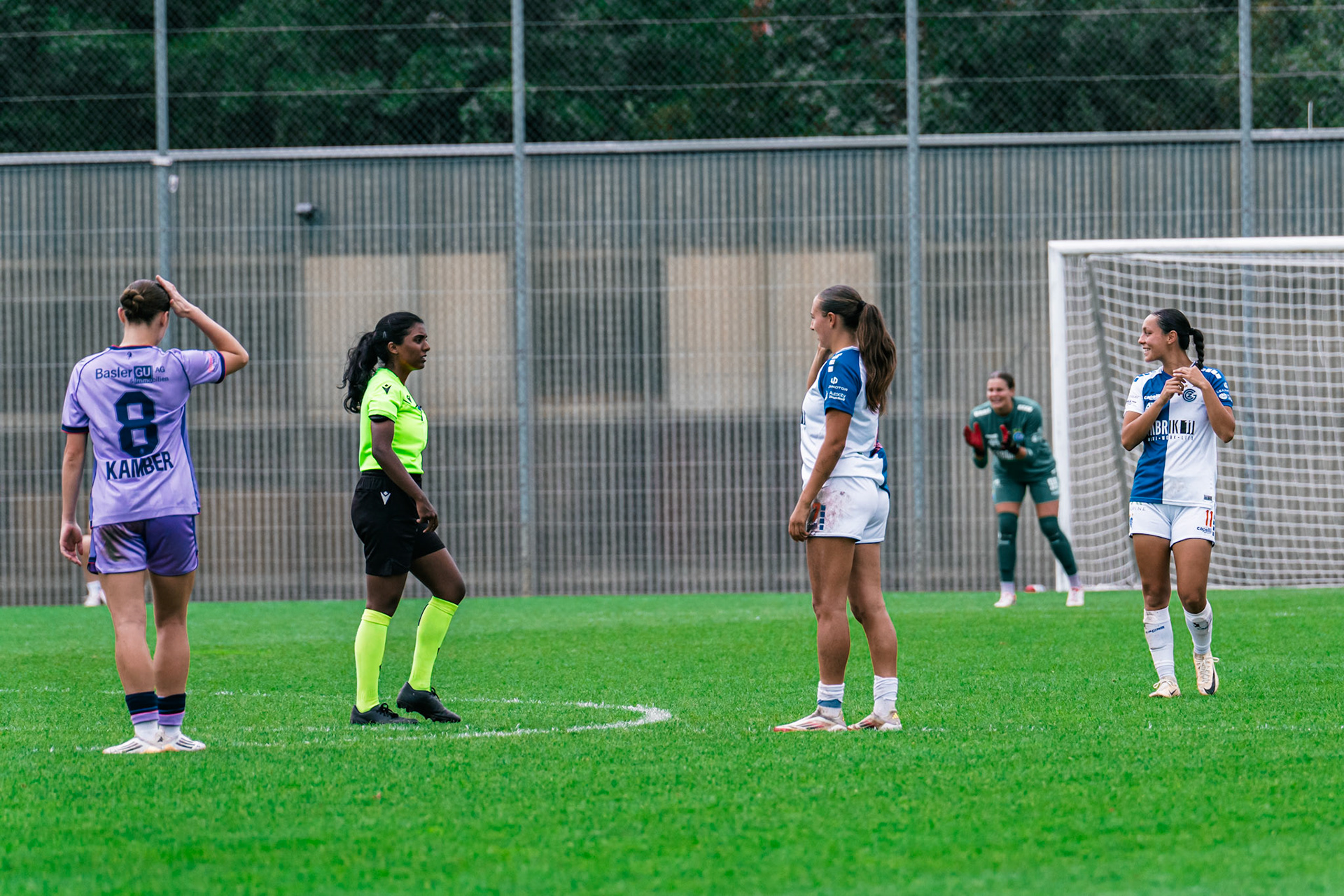 Match de l’AXA Women’s Super League opposant GC Frauenfussball et FC Basel 1893 au GC/Campus, Niederhasli (Platz 1). (Christian António/LibsVisuals.com)