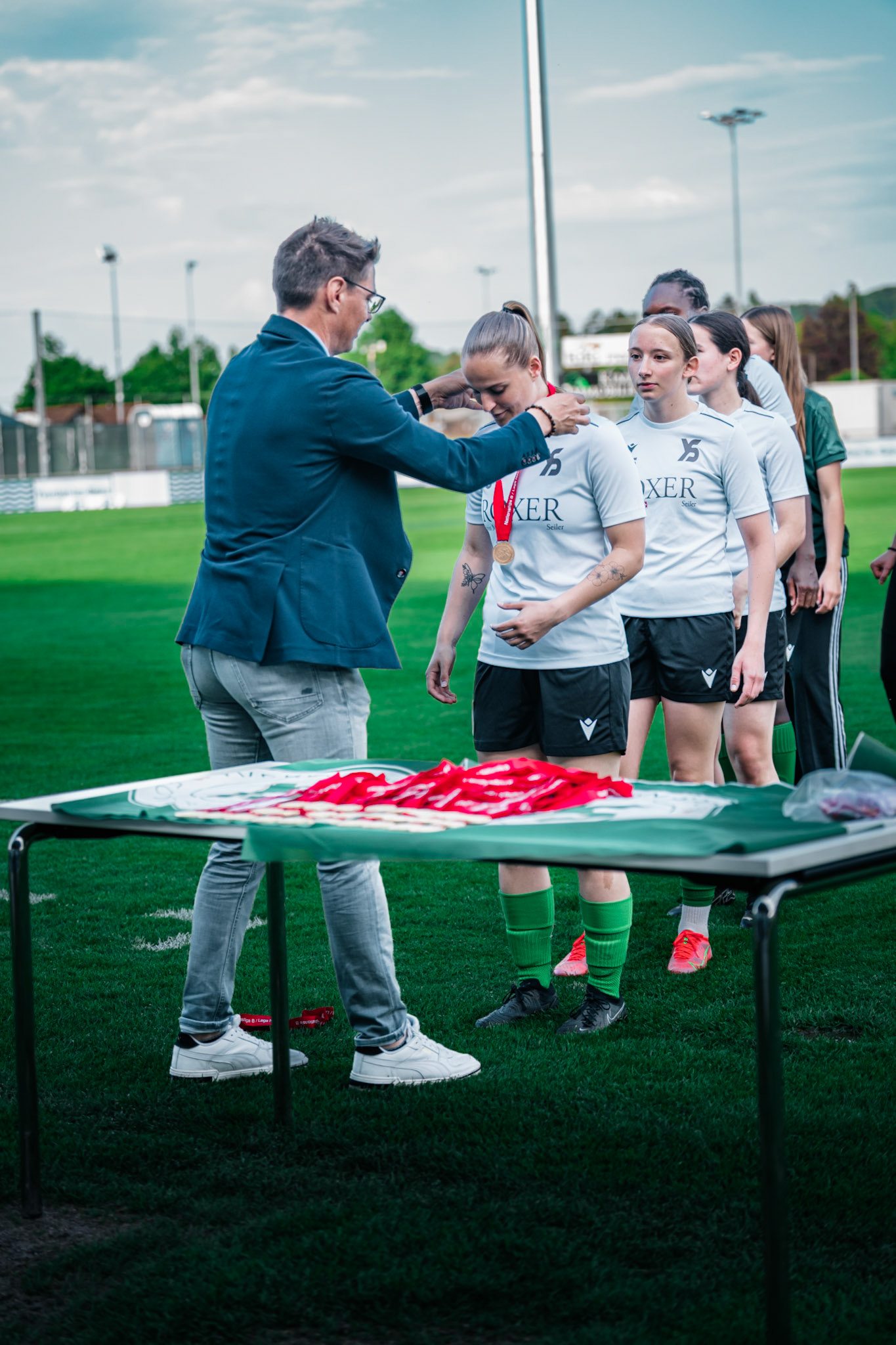 Yverdon Sport FC et FC Rapperswil-Jona au Stade Municipal. (Christian António/LibsVisuals.com)