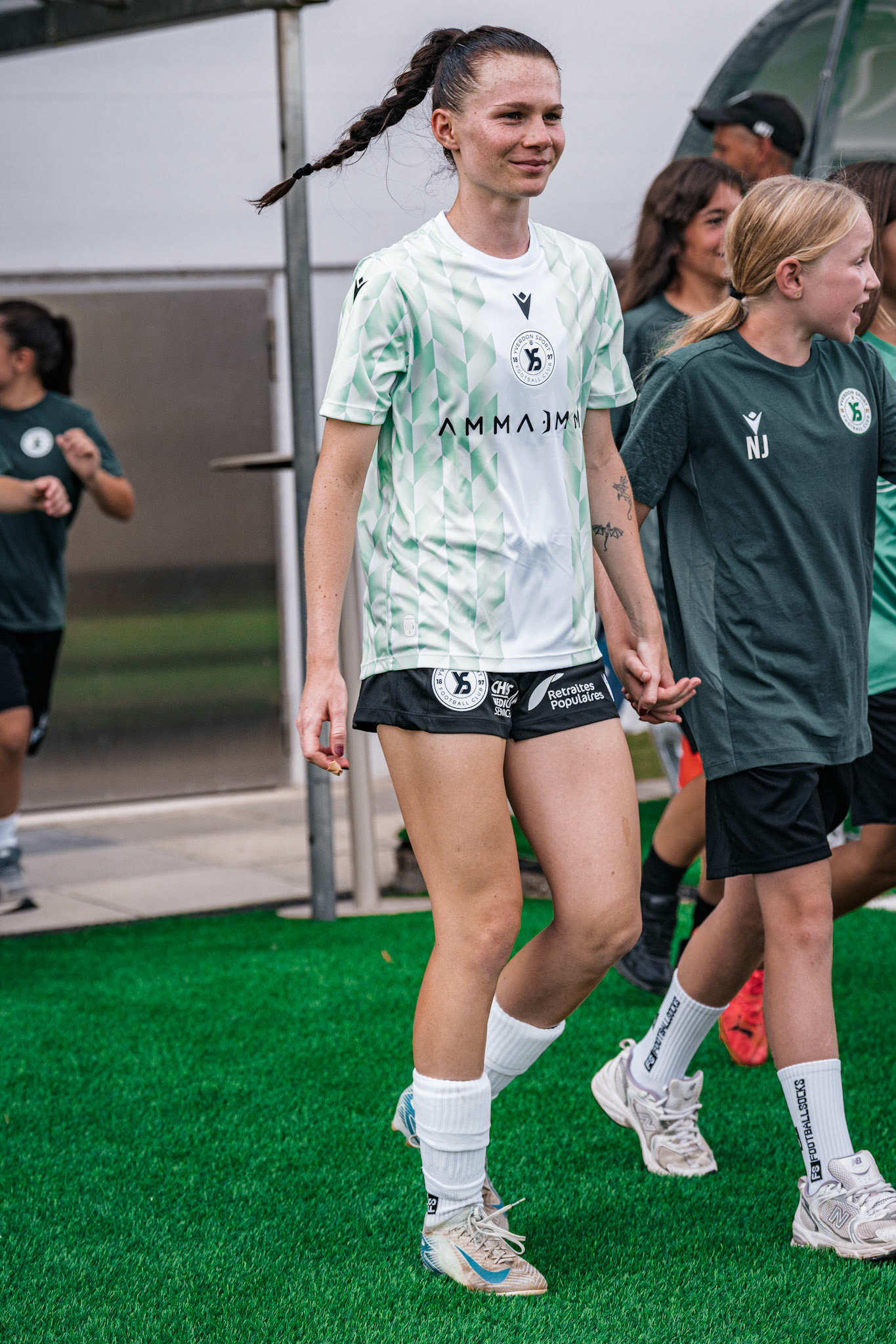 Match championnat opposant Yverdon Sport – FC Wädenswil au Stade Municipal. (Christian António/LibsVisuals.com)
