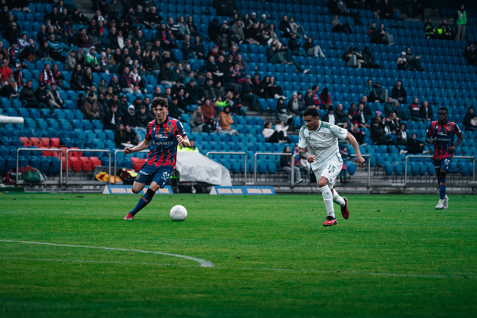 FC Basel 1893 et Yverdon Sport FC au St. Jakob-Park. (Christian António/LibsVisuals.com)