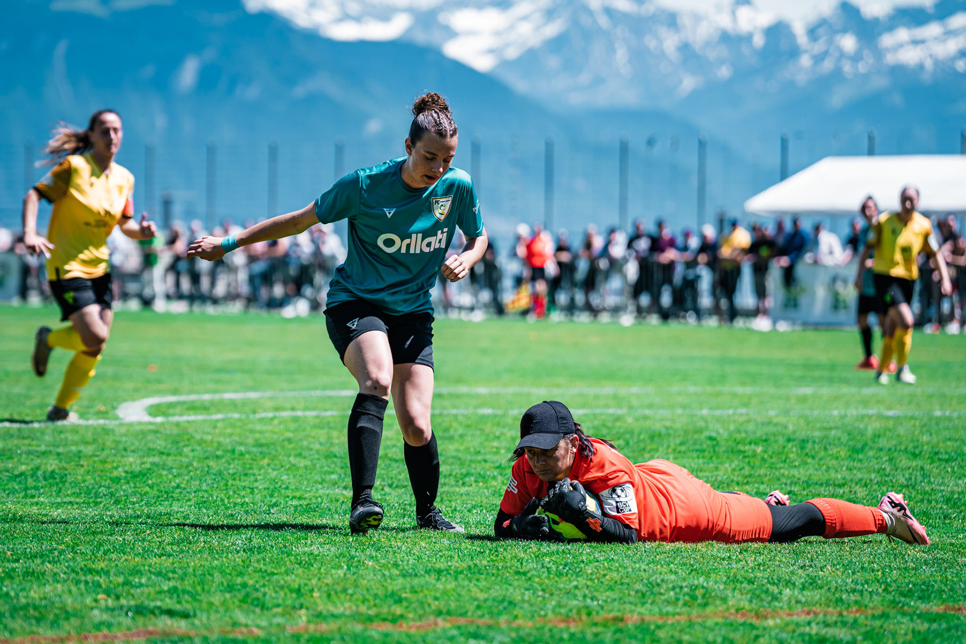 FC Aigle - FC Echallens Région I au Stade des Ruvines. (Christian António/LibsVisuals.com)