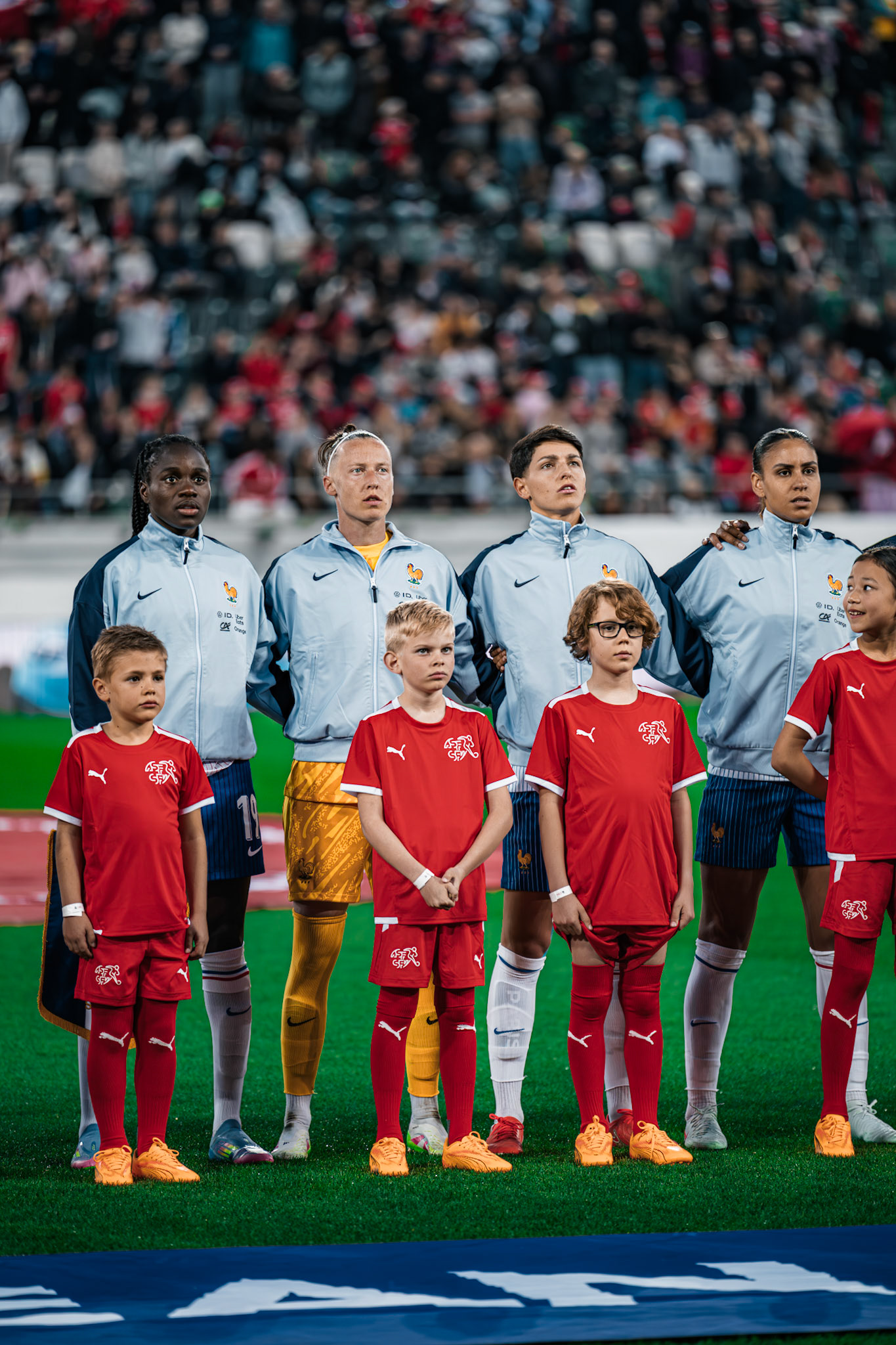 UEFA Women’s Nations League Suisse - France au Kybunpark. (Christian António/LibsVisuals.com)