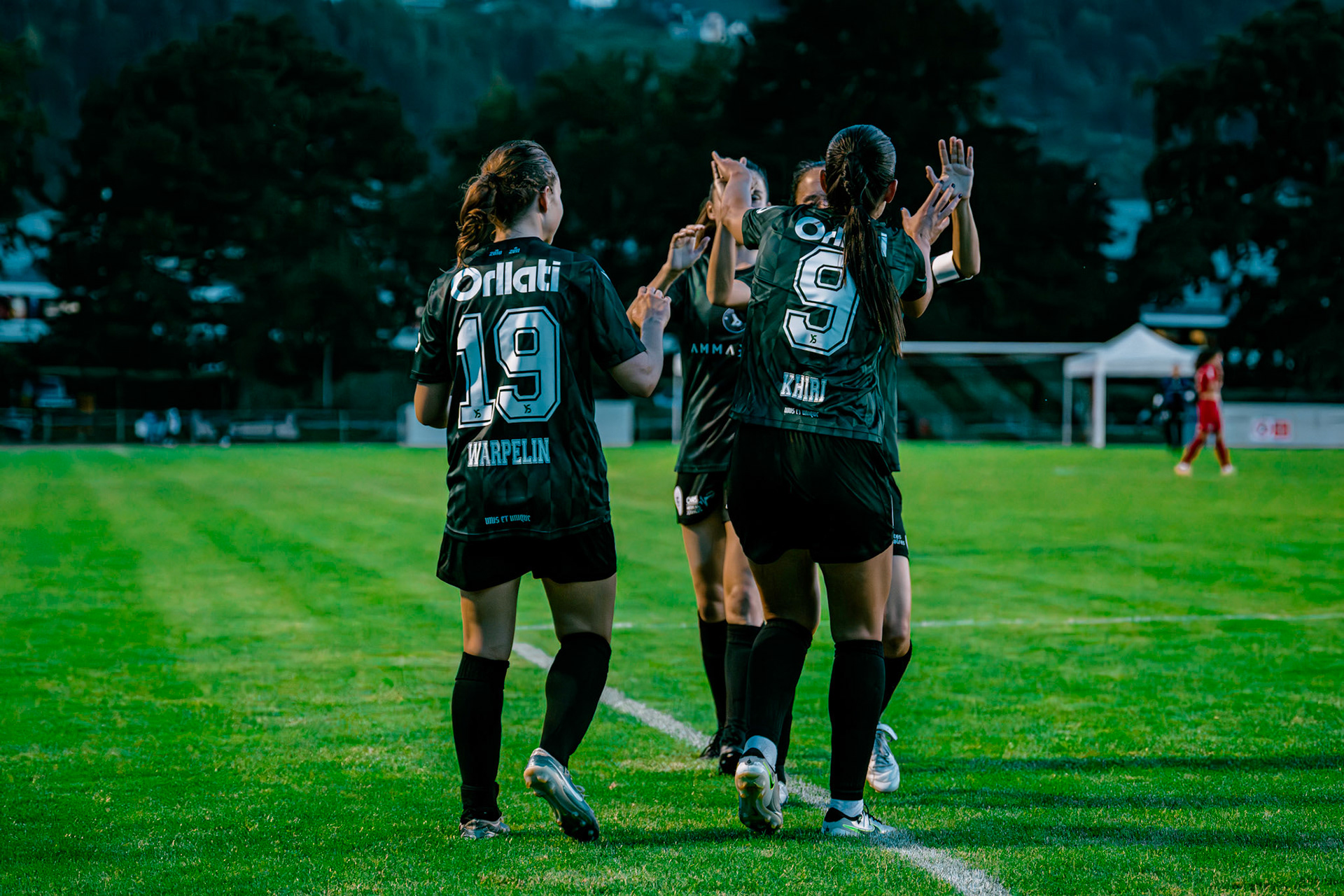 Match de championnat LNB (féminine) opposant le FC Sion Féminin à Yverdon Sport FC à l’Ancien Stand, Sion. (Christian António/LibsVisuals.com)