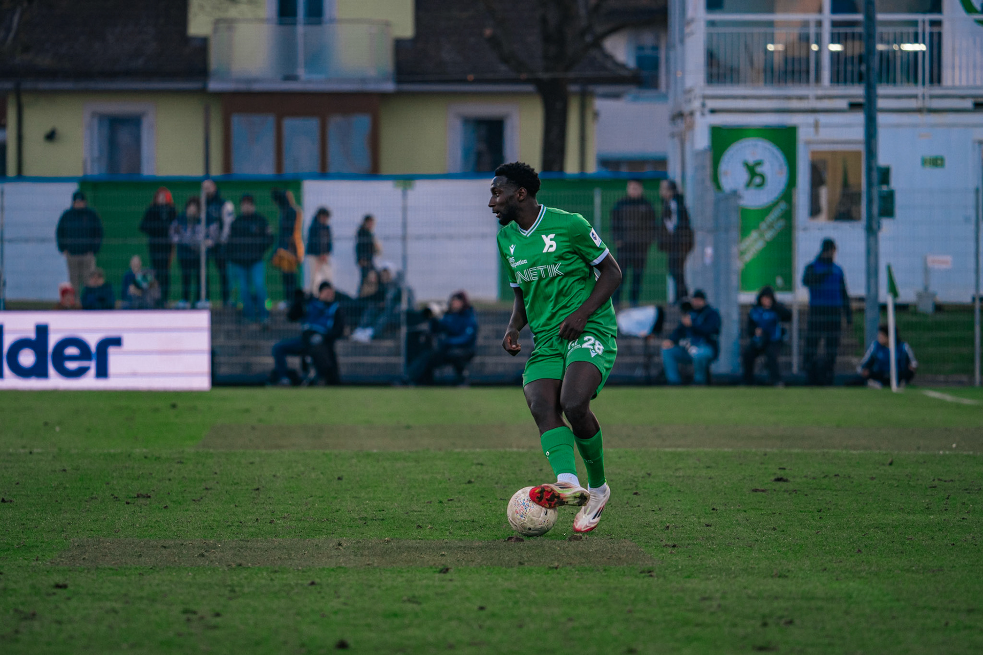 Yverdon Sport FC et FC Luzern au Stade Municipal. (Christian António/LibsVisuals.com)