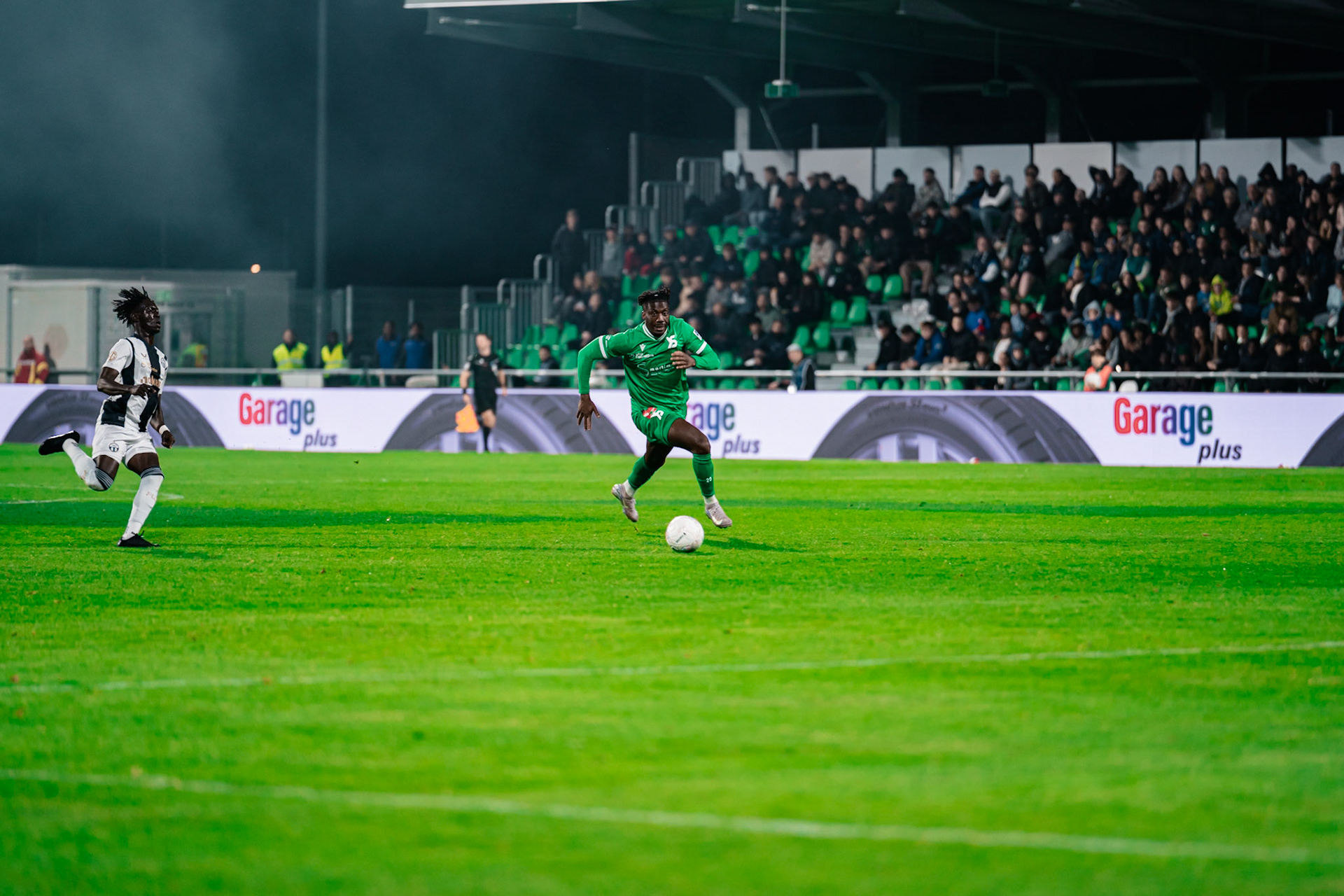 Yverdon Sport FC et FC Zürich au Stade Municipal. (Christian António/LibsVisuals.com)
