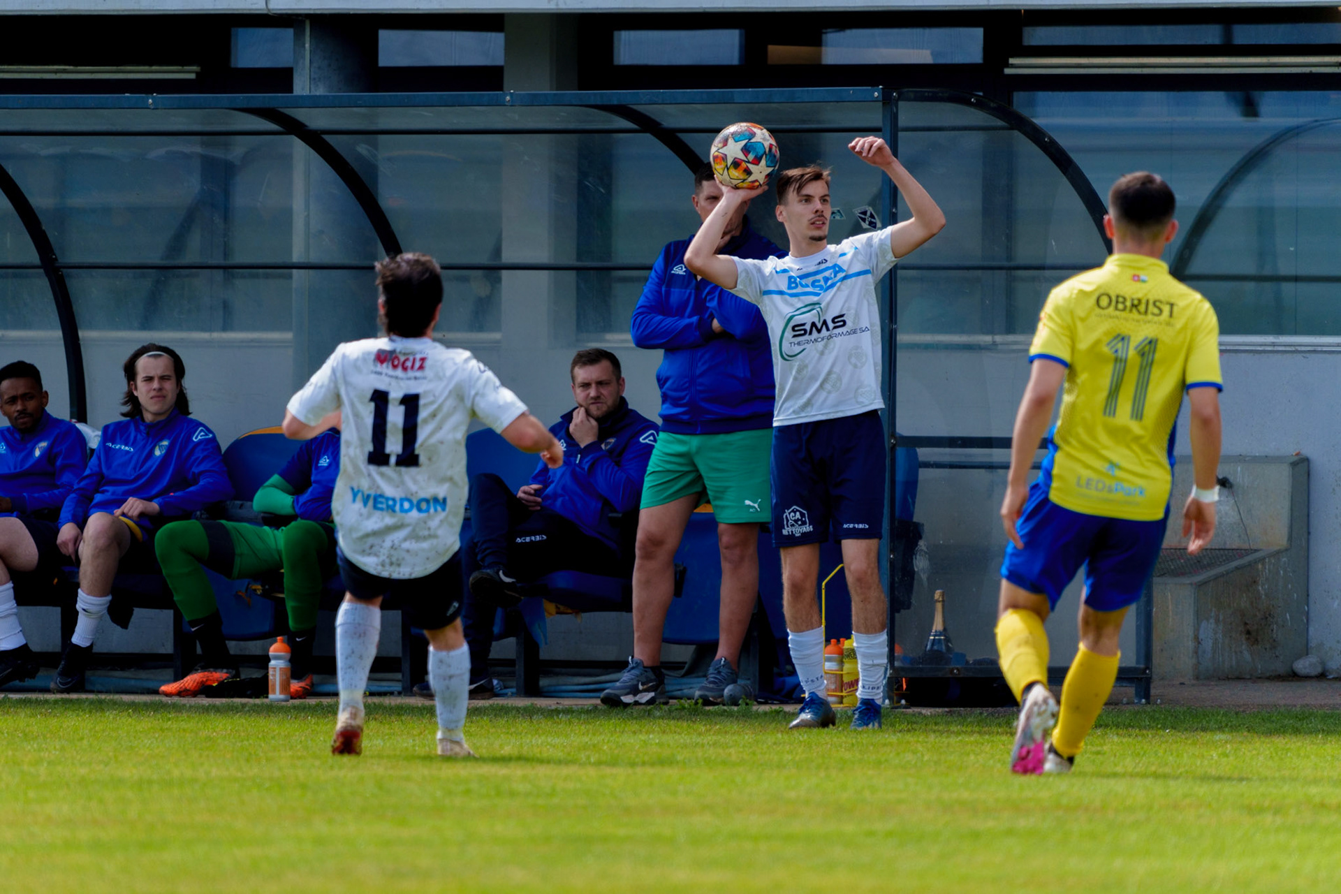 Match 2ème Ligue FC Bosna Yverdon - FC Vevey Sport II au Stade Sous-Ville à Baulmes