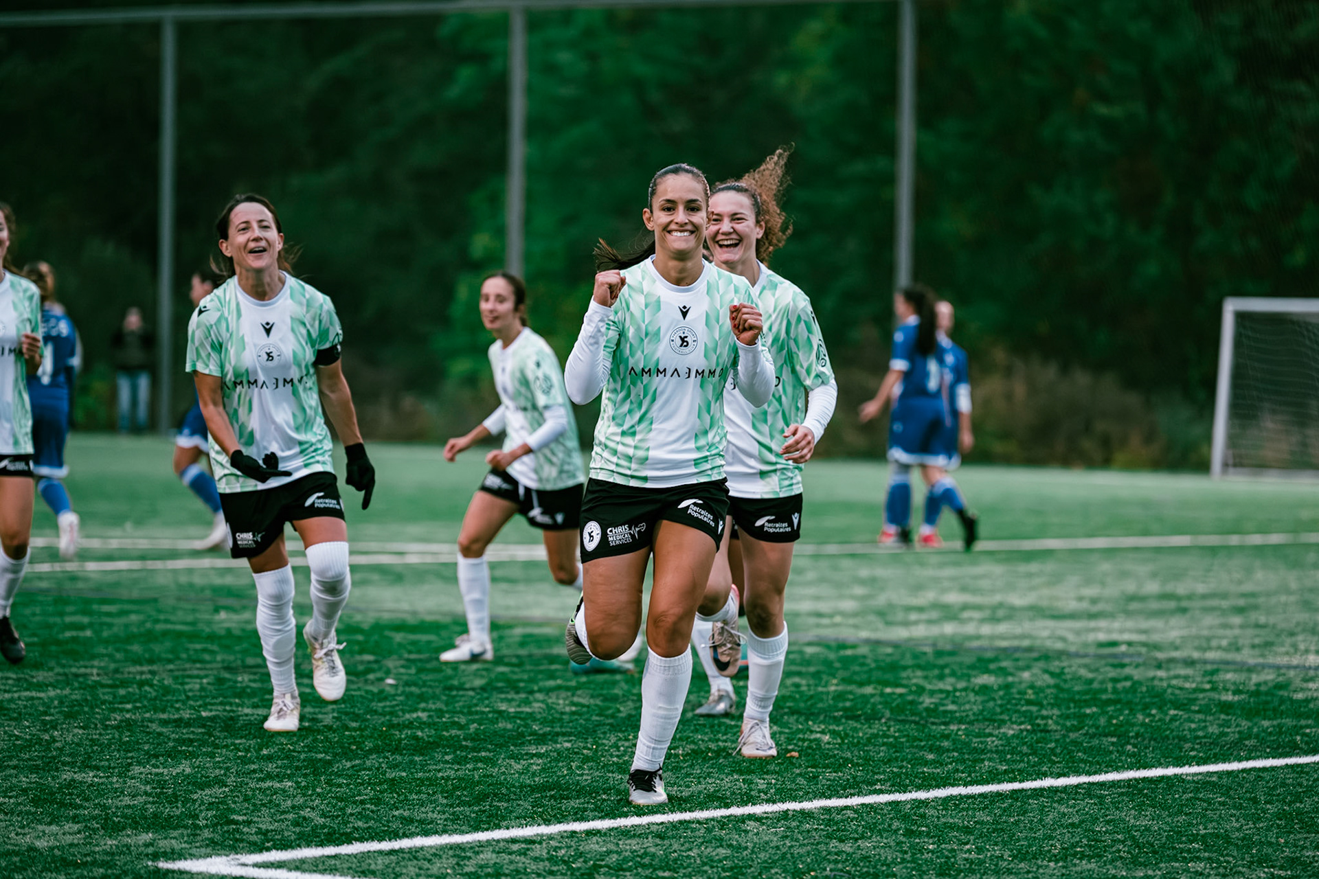 Match AXA Women’s Cup (1/16 de finale) opposant FC Lausanne-Sport et Yverdon Sport FC au Centre sportif de la Tuilière. (Christian António/LibsVisuals.com)