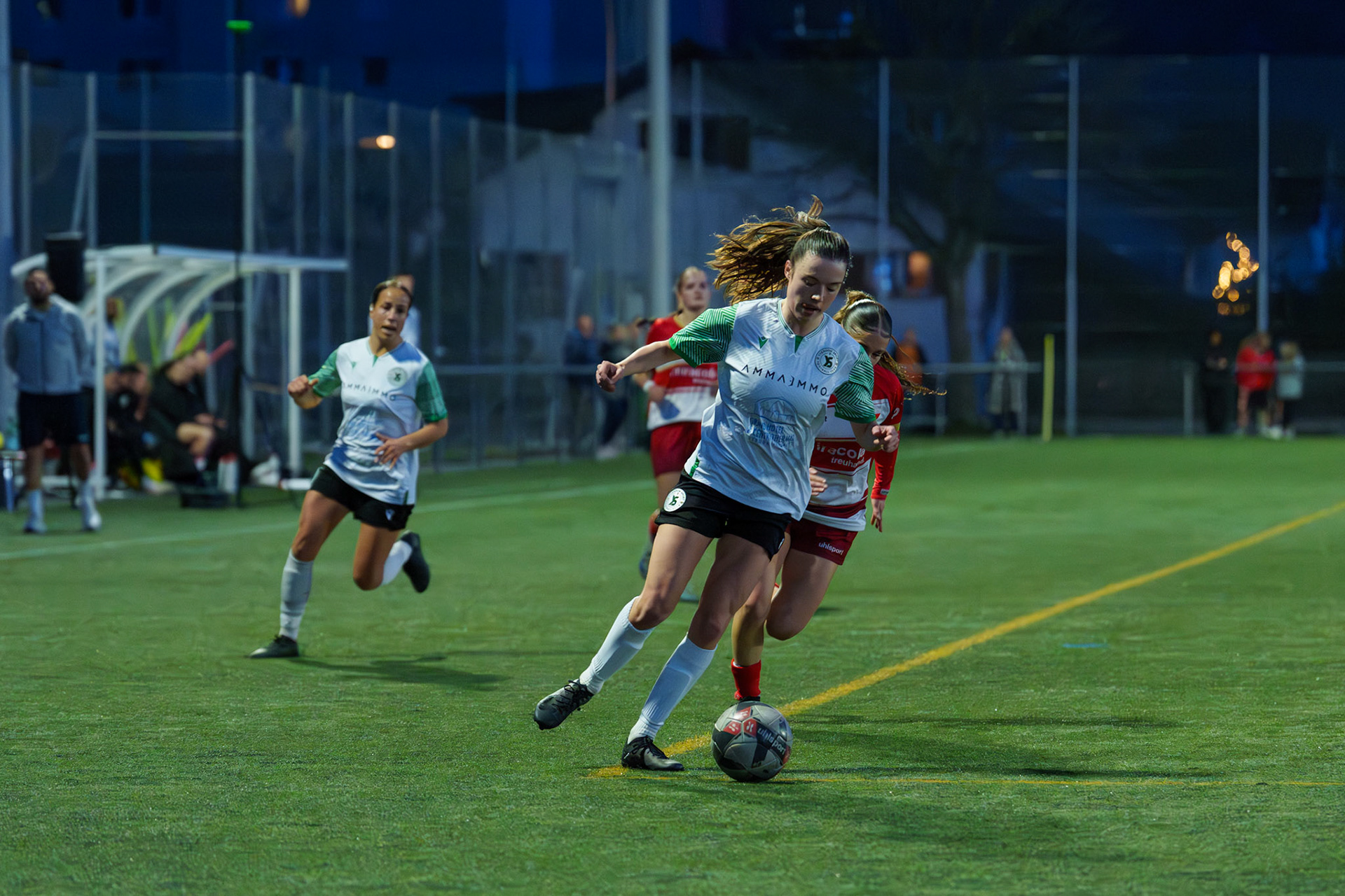 FC Solothurn Frauen et Yverdon Sport FC au Stadion FC Solothurn. (Christian António/LibsVisuals.com)